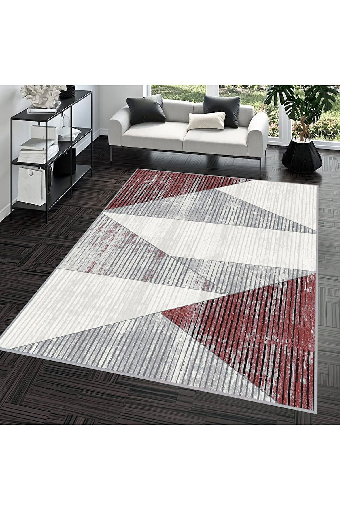 Dijital Baskı Yıkanabilir Kaymaz Taban Salon Halısı Ve Yolluk RVG0680