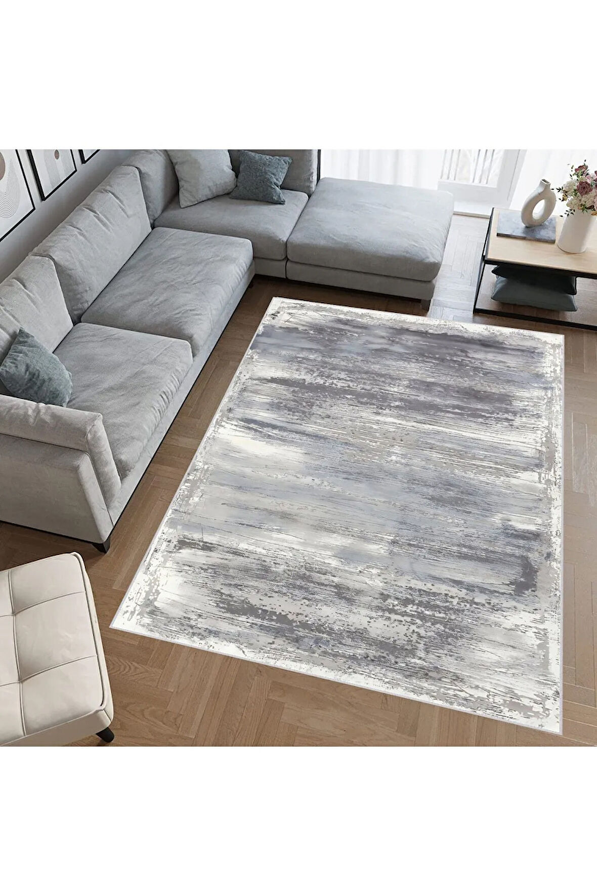 Dijital Baskı Yıkanabilir Kaymaz Taban Salon Halısı Ve Yolluk RVG0696