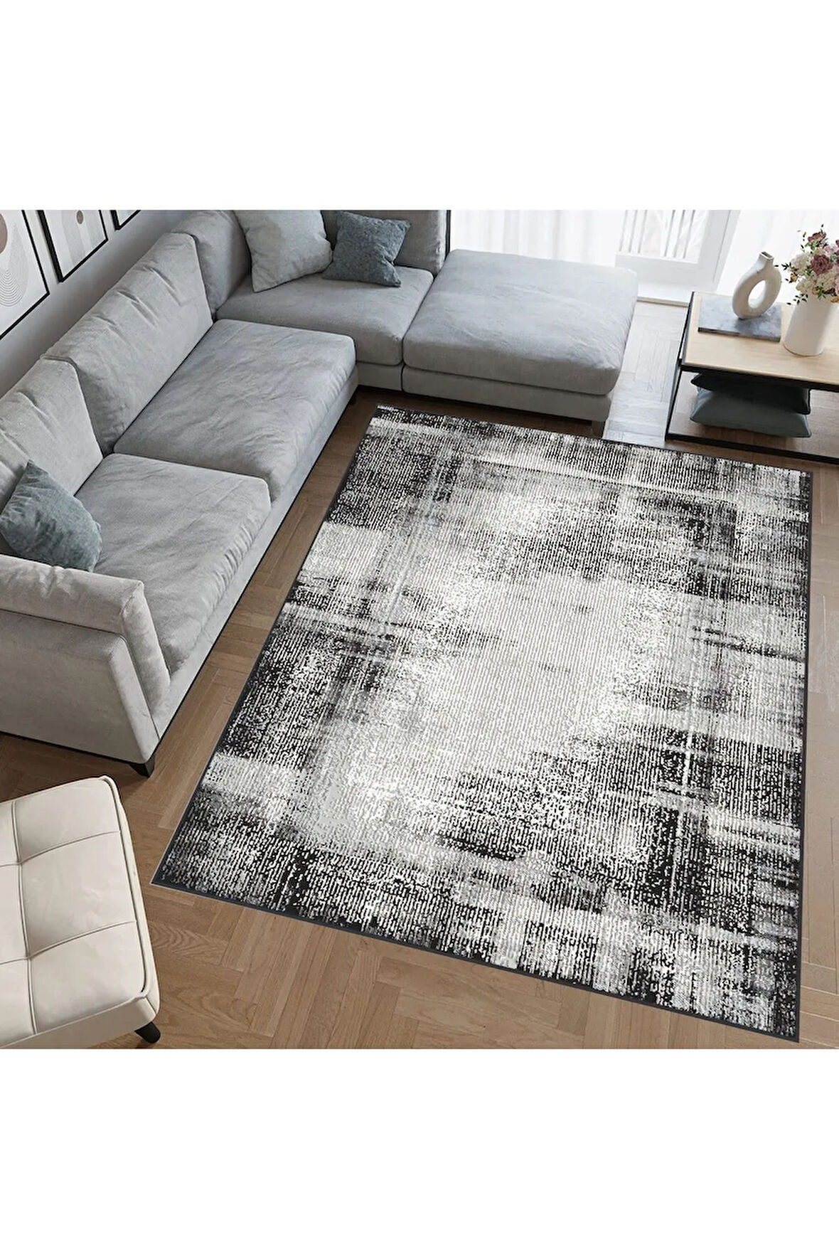 Dijital Baskı Yıkanabilir Kaymaz Taban Salon Halısı Ve Yolluk RVG0703