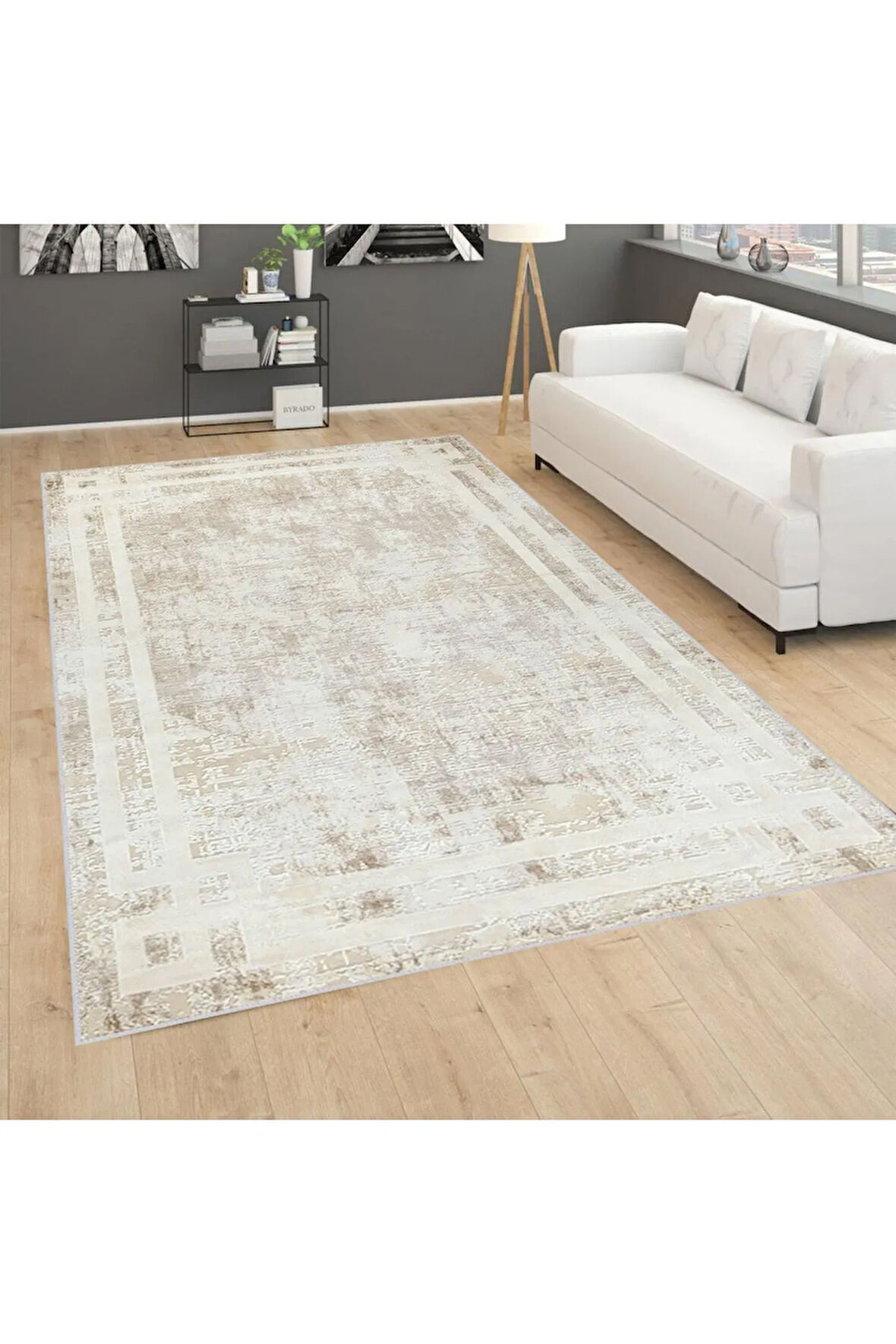 Dijital Baskı Yıkanabilir Kaymaz Taban Salon Halısı Ve Yolluk RVG0744