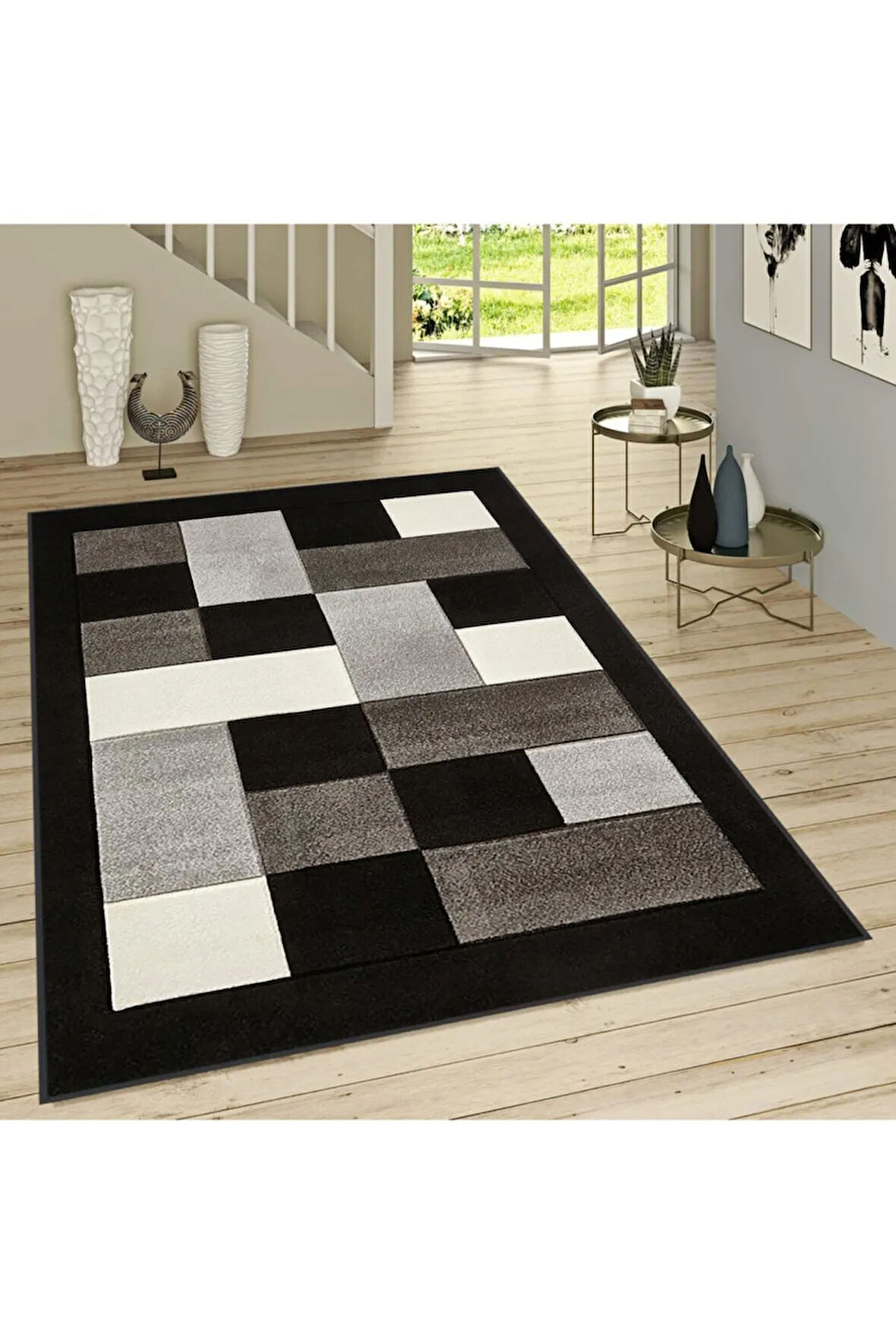 Dijital Baskı Yıkanabilir Kaymaz Taban Salon Halısı Ve Yolluk RVG1006