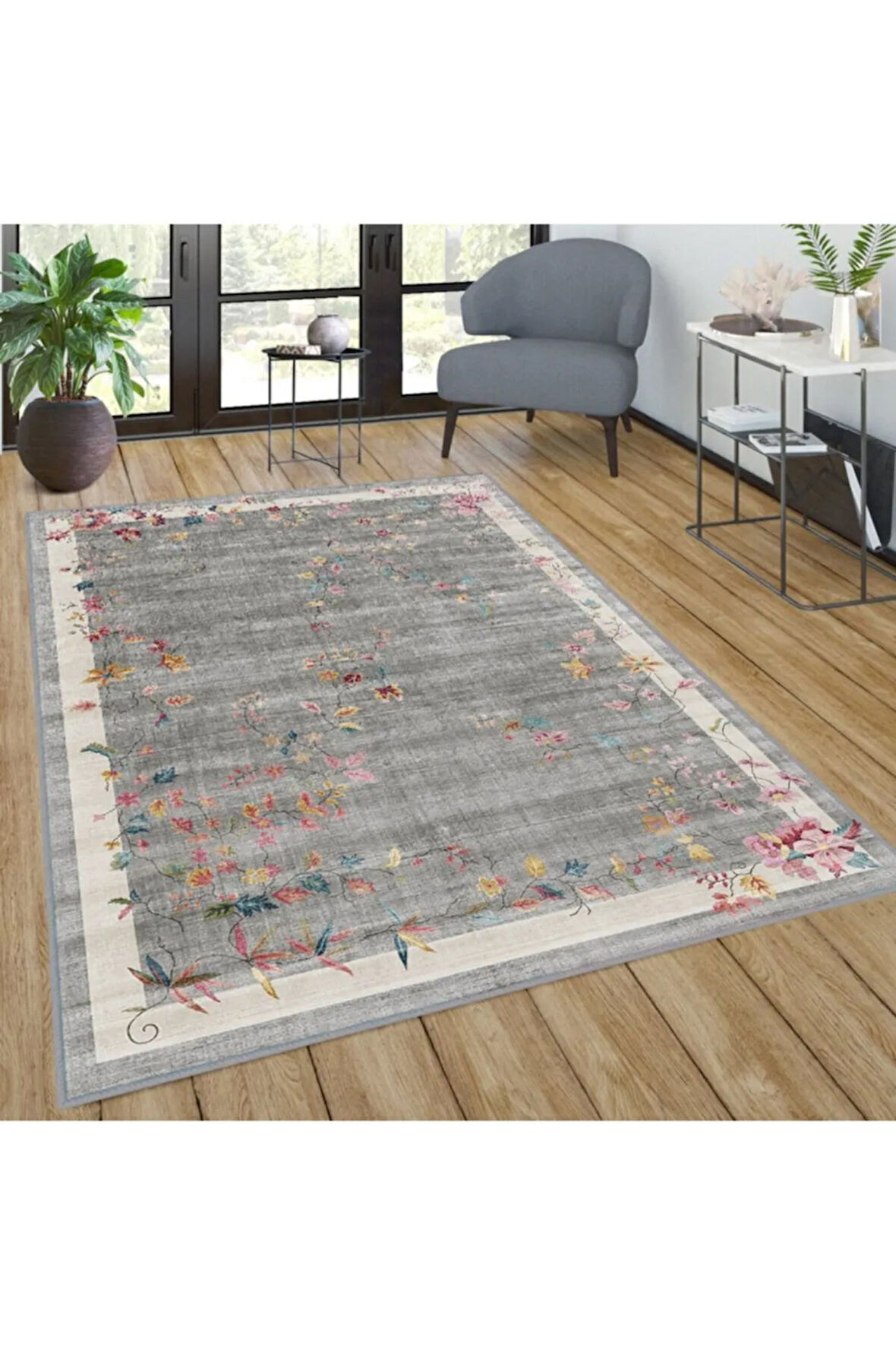 Dijital Baskı Yıkanabilir Kaymaz Taban Salon Halısı Ve Yolluk RVG1035