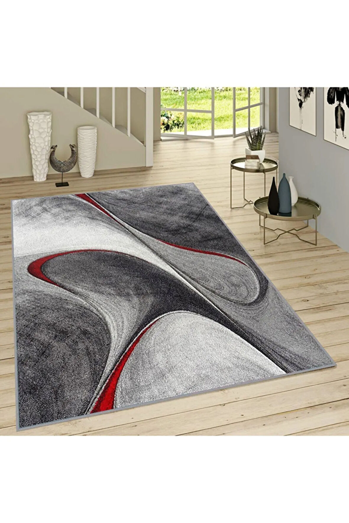 Dijital Baskı Yıkanabilir Kaymaz Taban Salon Halısı Ve Yolluk RVG1036