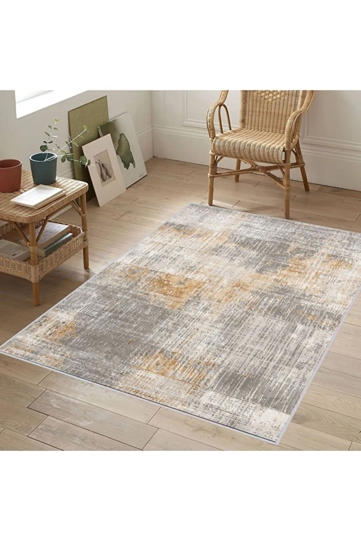 Dijital Baskı Yıkanabilir Kaymaz Taban Salon Halısı Ve Yolluk RVG1043