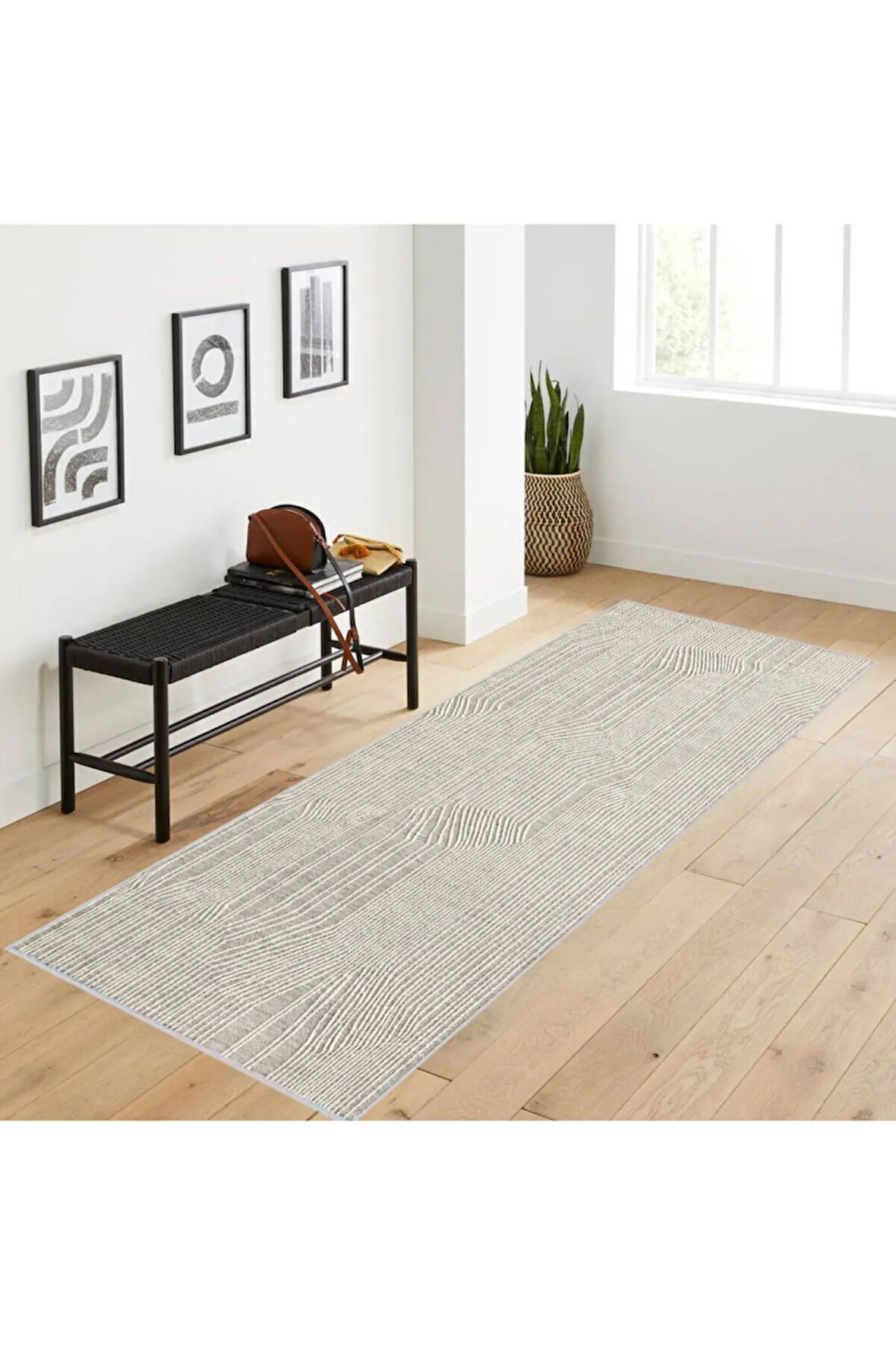 Dijital Baskı Yıkanabilir Kaymaz Taban Salon Halısı Ve Yolluk RVG1055