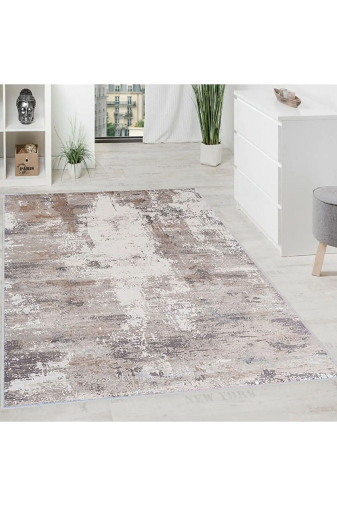 Dijital Baskı Yıkanabilir Kaymaz Taban Salon Halısı Ve Yolluk RVG1058