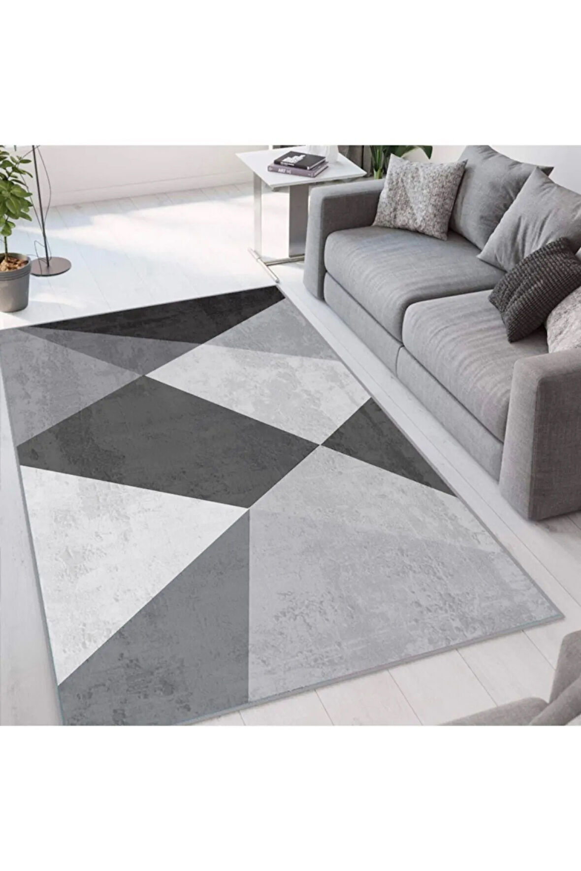 Dijital Baskı Yıkanabilir Kaymaz Taban Salon Halısı Ve Yolluk RVG1061