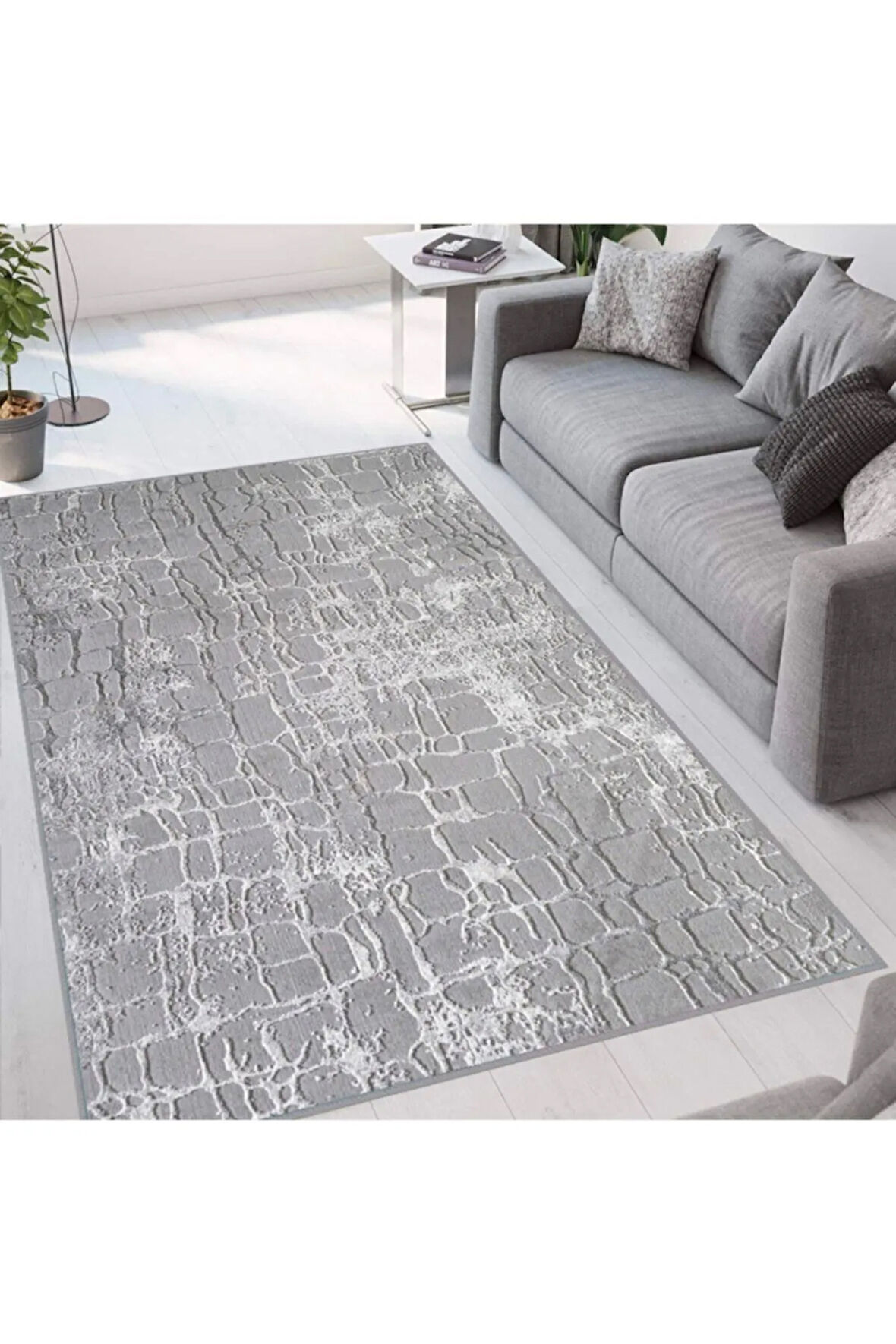 Dijital Baskı Yıkanabilir Kaymaz Taban Salon Halısı Ve Yolluk RVG1065