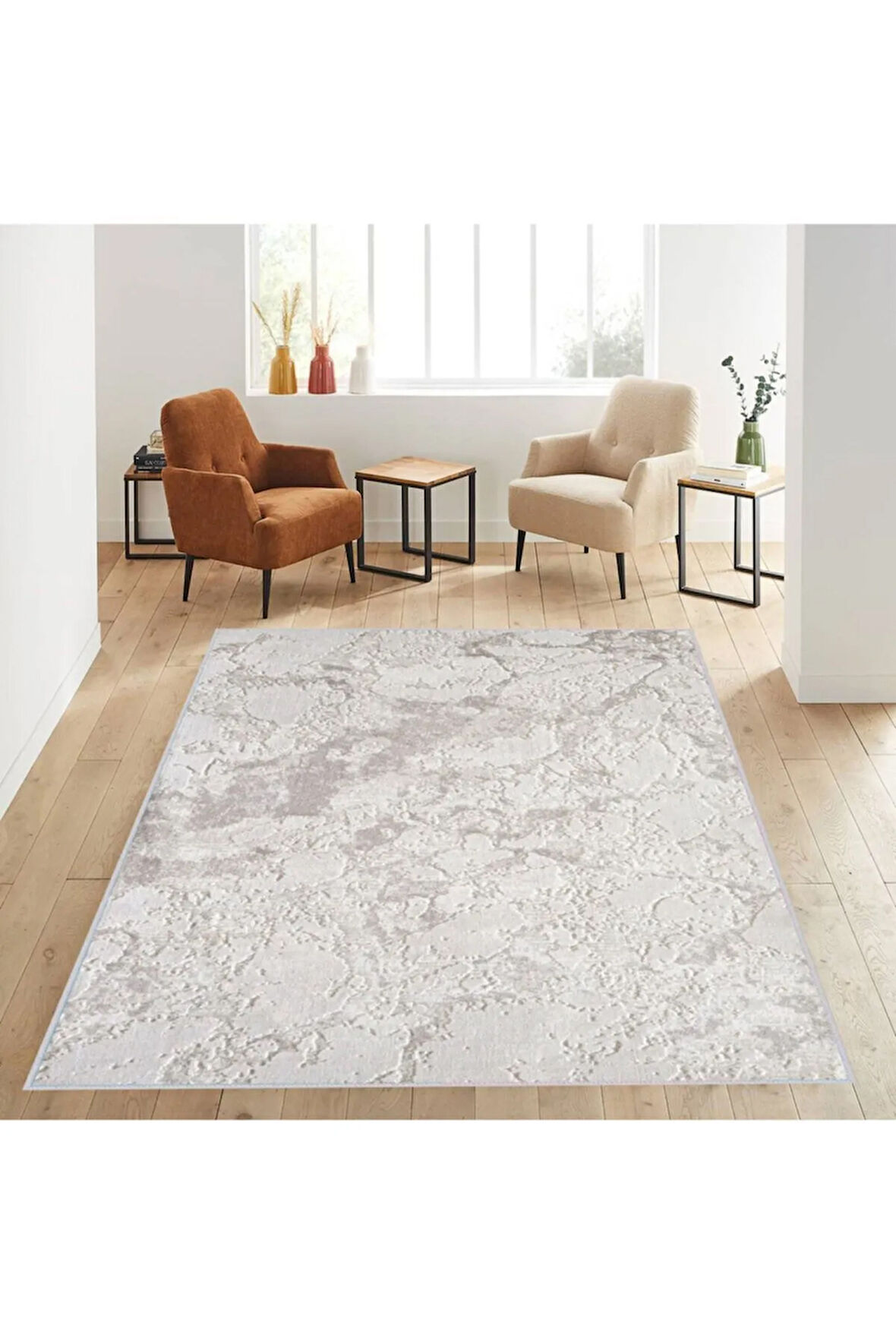 Dijital Baskı Yıkanabilir Kaymaz Taban Salon Halısı Ve Yolluk RVG1068