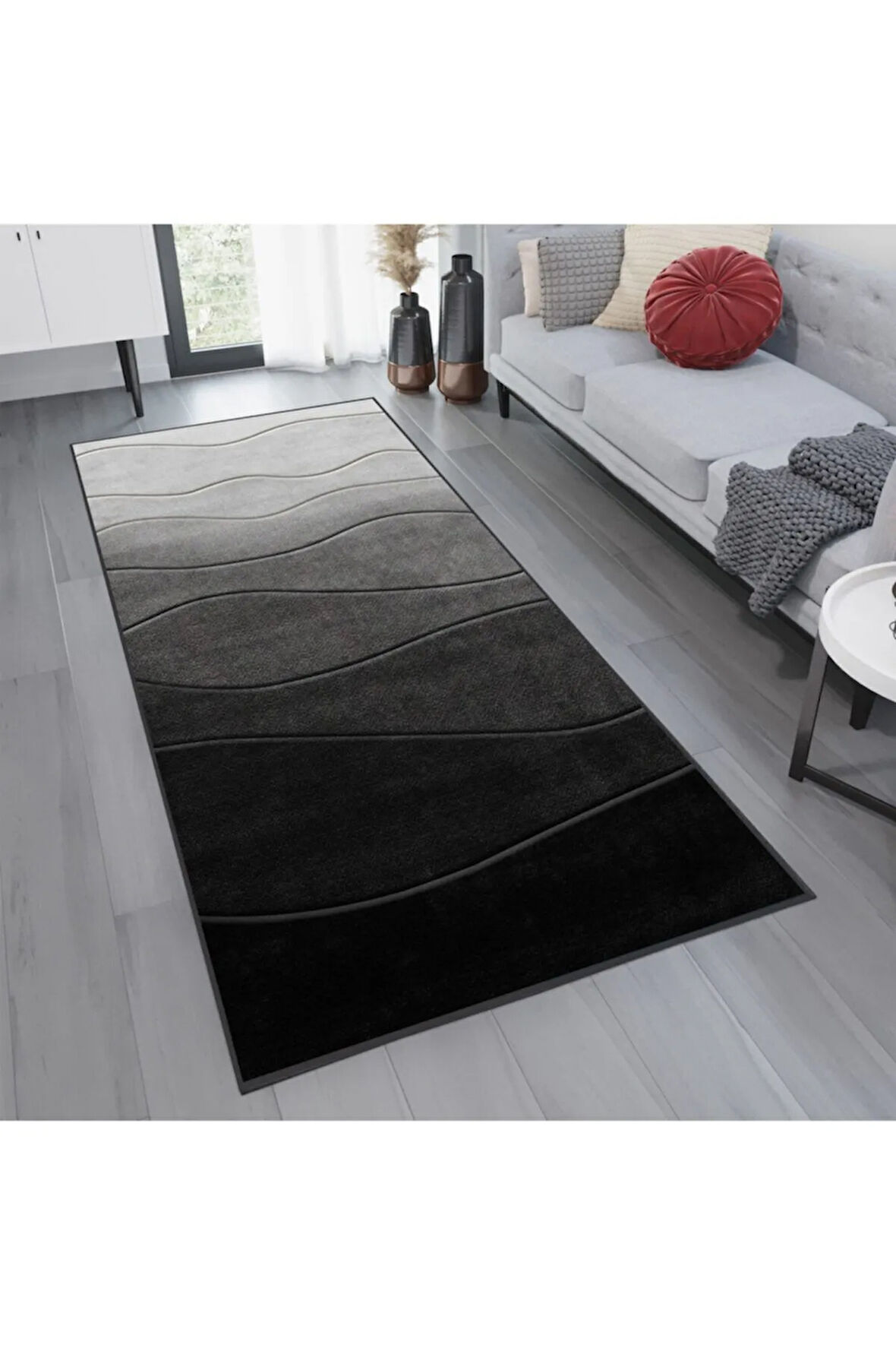 Dijital Baskı Yıkanabilir Kaymaz Taban Salon Halısı Ve Yolluk RVG1072