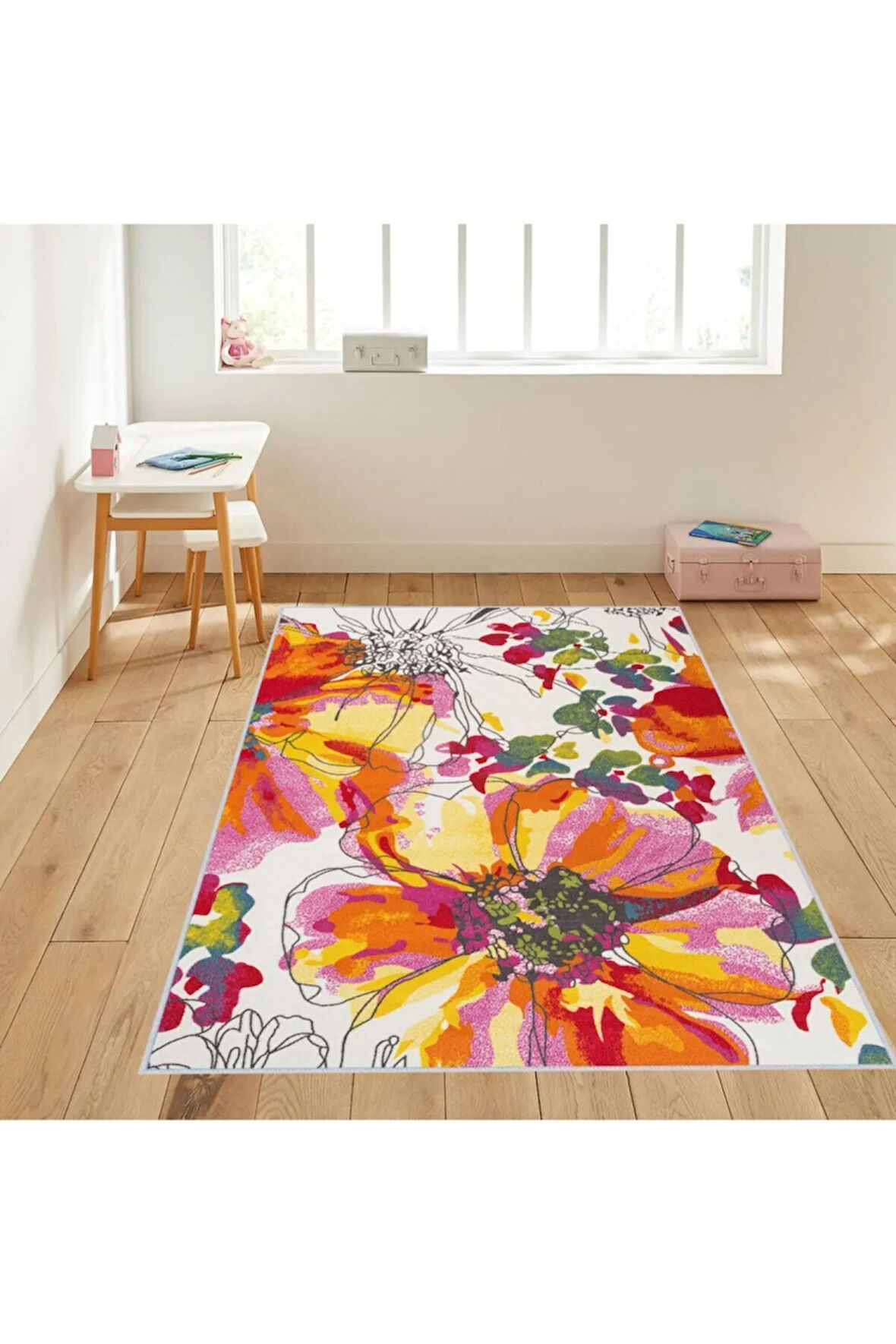 Dijital Baskı Yıkanabilir Kaymaz Taban Salon Halısı Ve Yolluk RVG1100