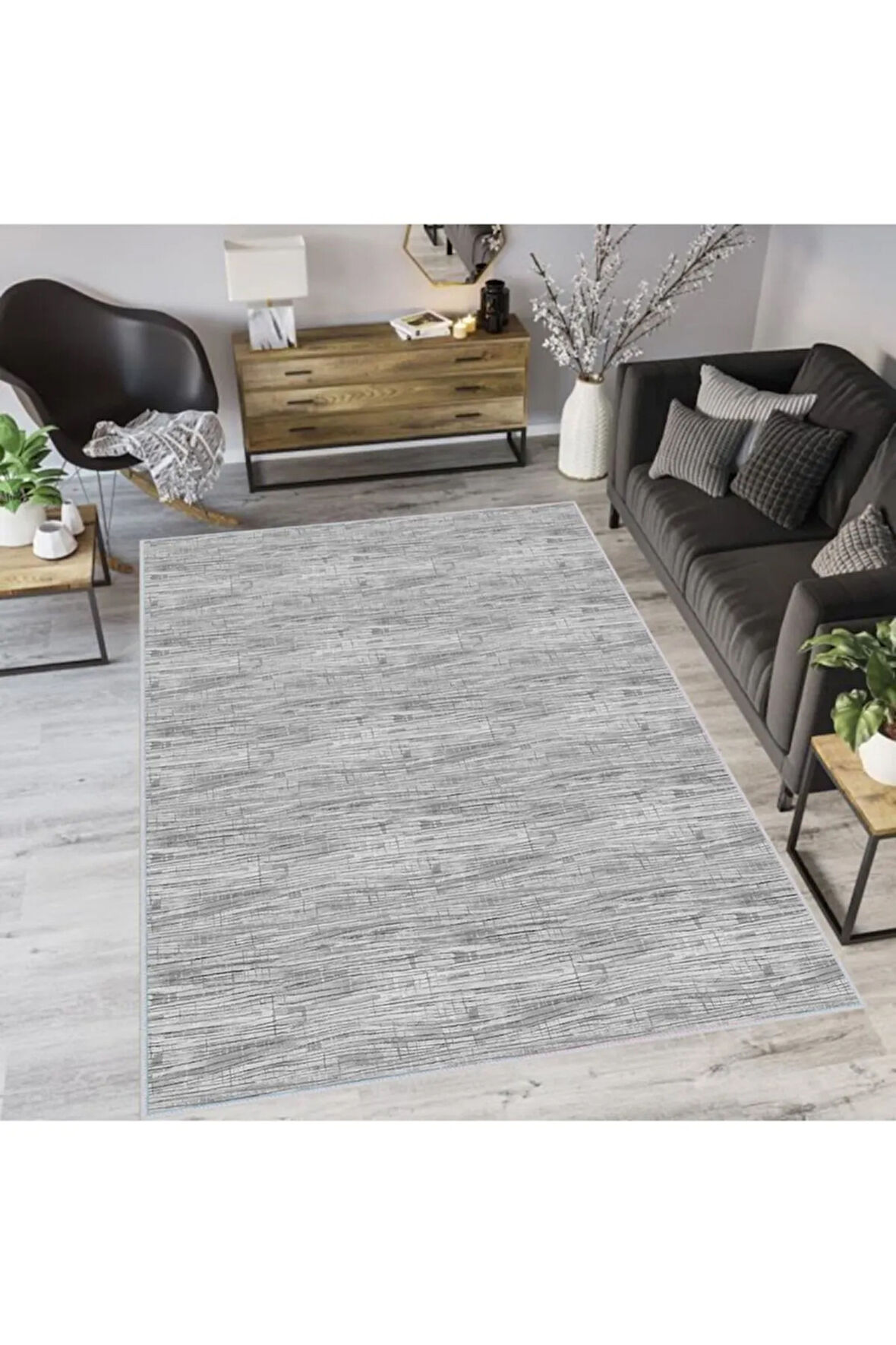 Dijital Baskı Yıkanabilir Kaymaz Taban Salon Halısı Ve Yolluk RVG1114