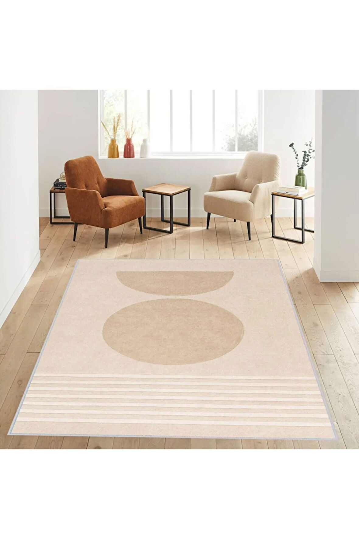 Dijital Baskı Yıkanabilir Kaymaz Taban Salon Halısı Ve Yolluk RVG1155