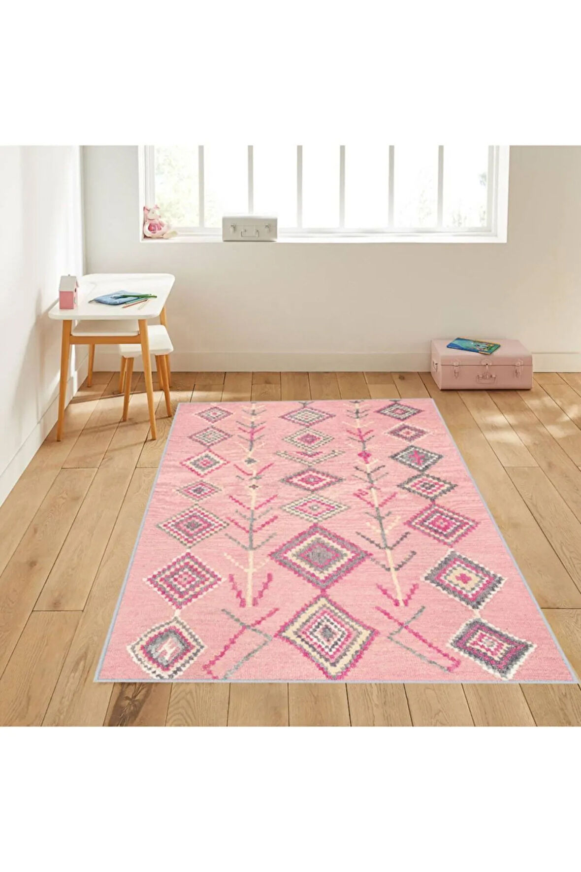 Dijital Baskı Yıkanabilir Kaymaz Taban Salon Halısı Ve Yolluk RVG1177