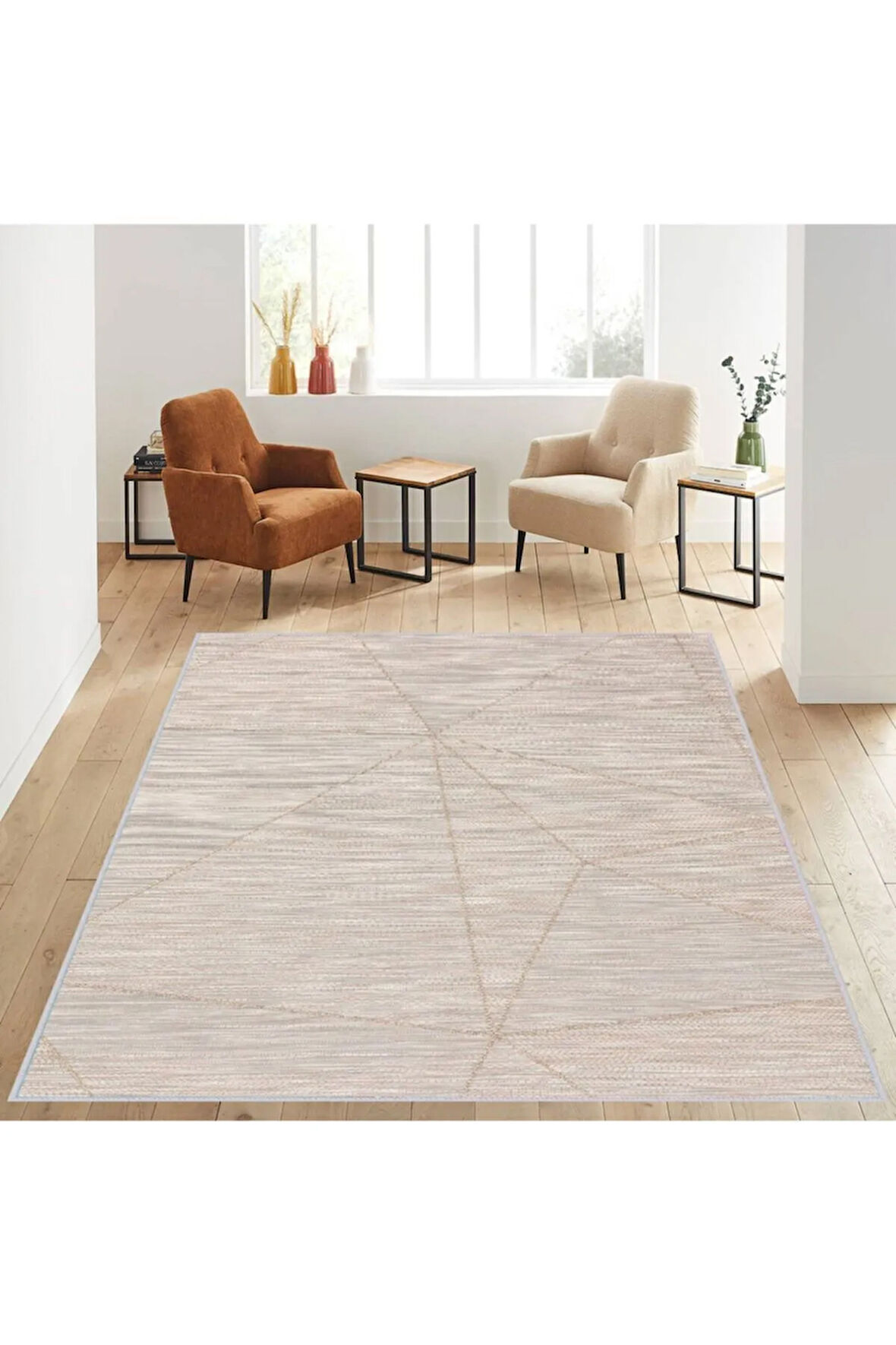 Dijital Baskı Yıkanabilir Kaymaz Taban Salon Halısı Ve Yolluk RVG1248