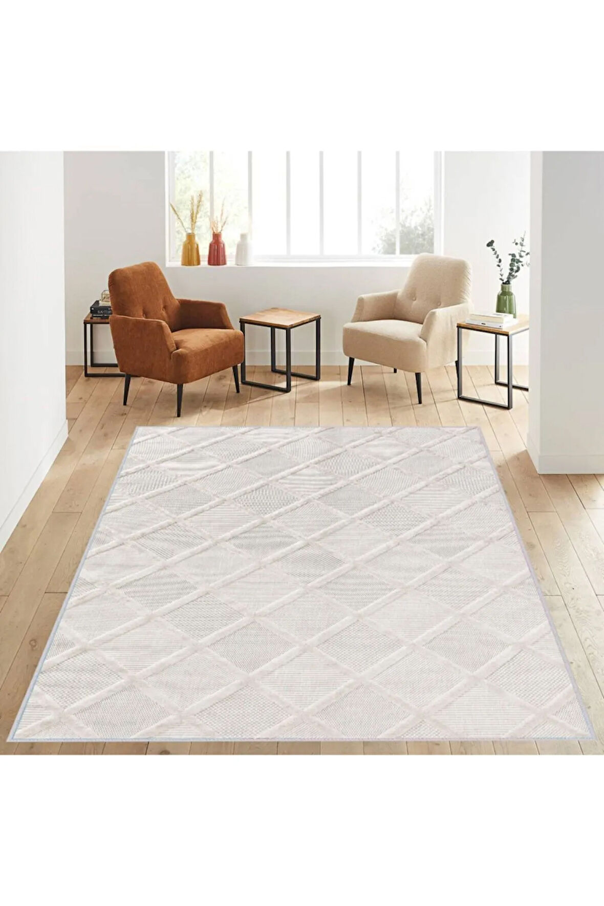 Dijital Baskı Yıkanabilir Kaymaz Taban Salon Halısı Ve Yolluk RVG1258