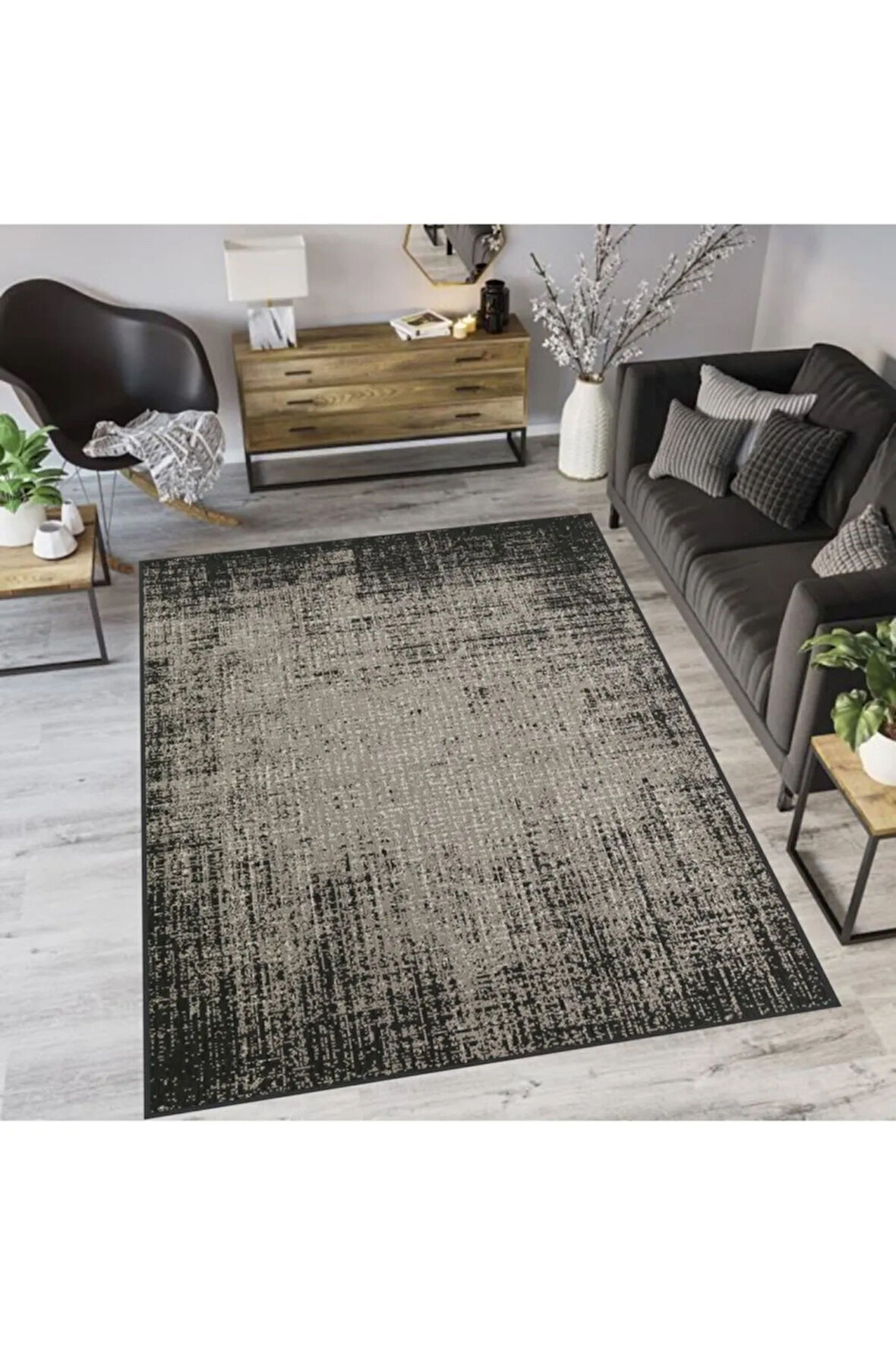 Dijital Baskı Yıkanabilir Kaymaz Taban Salon Halısı Ve Yolluk RVG1263