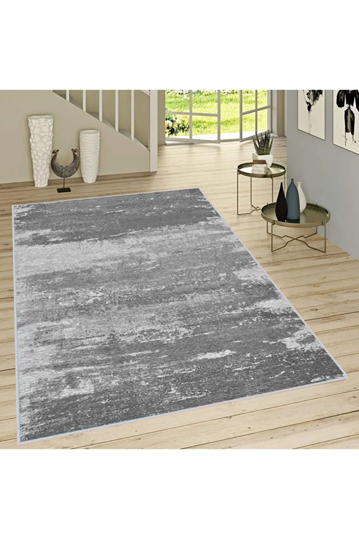 Dijital Baskı Yıkanabilir Kaymaz Taban Salon Halısı Ve Yolluk RVG1279