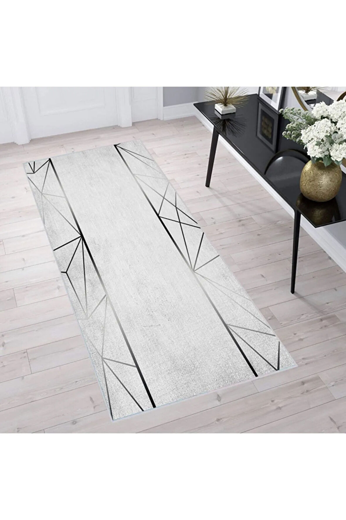 Dijital Baskı Yıkanabilir Kaymaz Taban Salon Halısı Ve Yolluk RVG1288