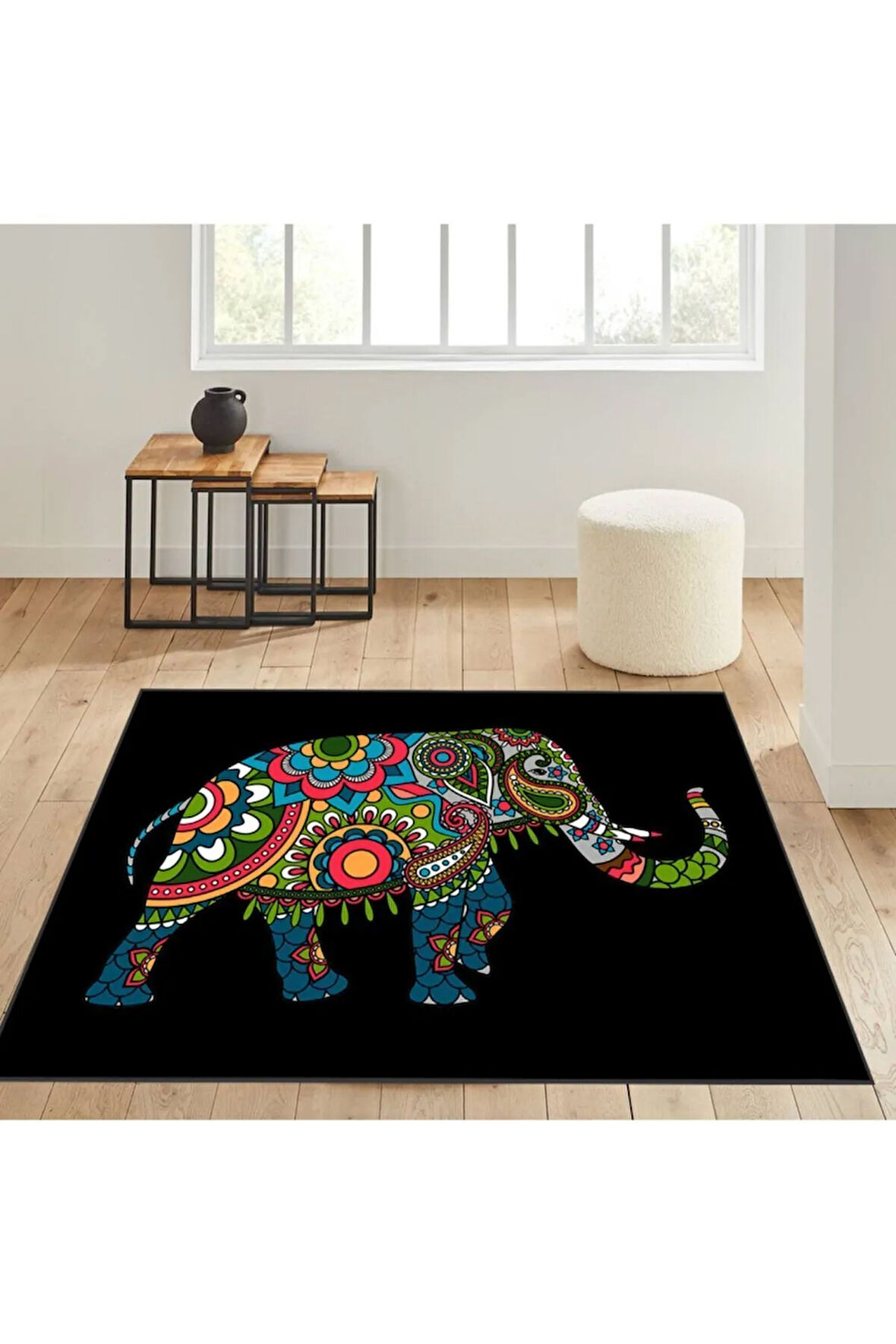 Dijital Baskı Yıkanabilir Kaymaz Taban Salon Halısı Ve Yolluk RVG1303