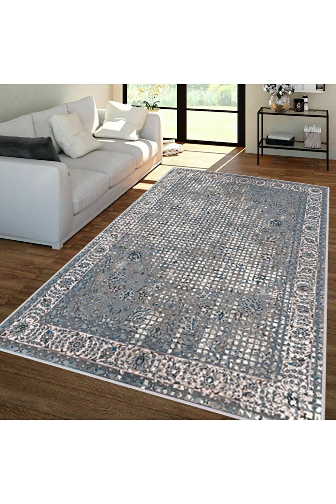 Dijital Baskı Yıkanabilir Kaymaz Taban Salon Halısı Ve Yolluk RVG1345-HT250