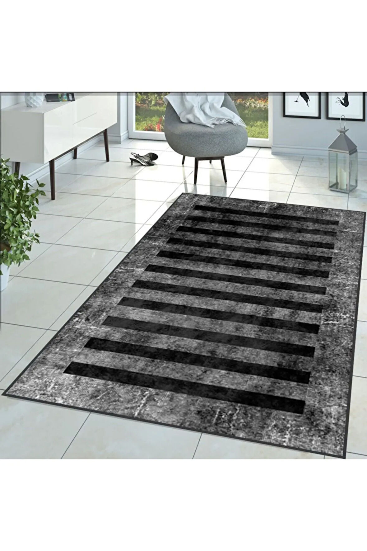 Dijital Baskı Yıkanabilir Kaymaz Taban Salon Halısı Ve Yolluk RVG1365-SD247