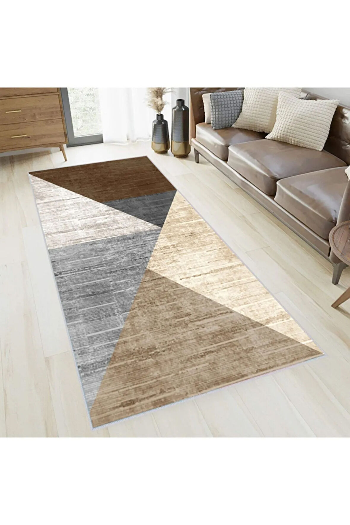 Dijital Baskı Yıkanabilir Kaymaz Taban Salon Halısı Ve Yolluk RVG1390-HT925