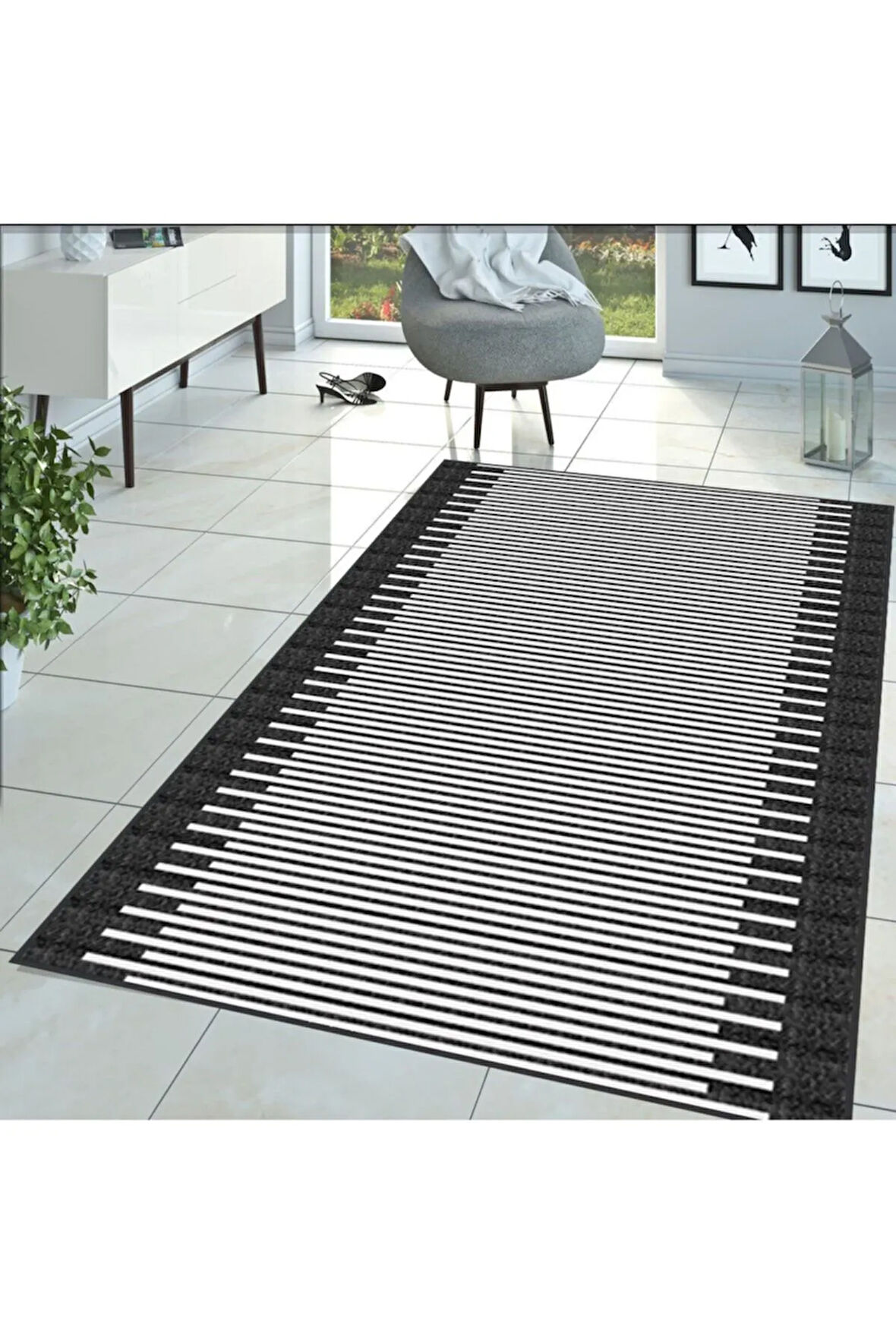 Dijital Baskı Yıkanabilir Kaymaz Taban Salon Halısı Ve Yolluk RVG1401-SD318