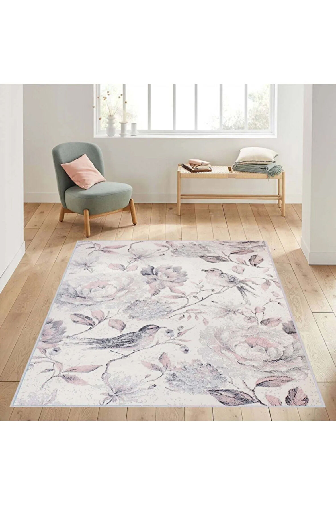 Dijital Baskı Yıkanabilir Kaymaz Taban Salon Halısı Ve Yolluk RVG1420