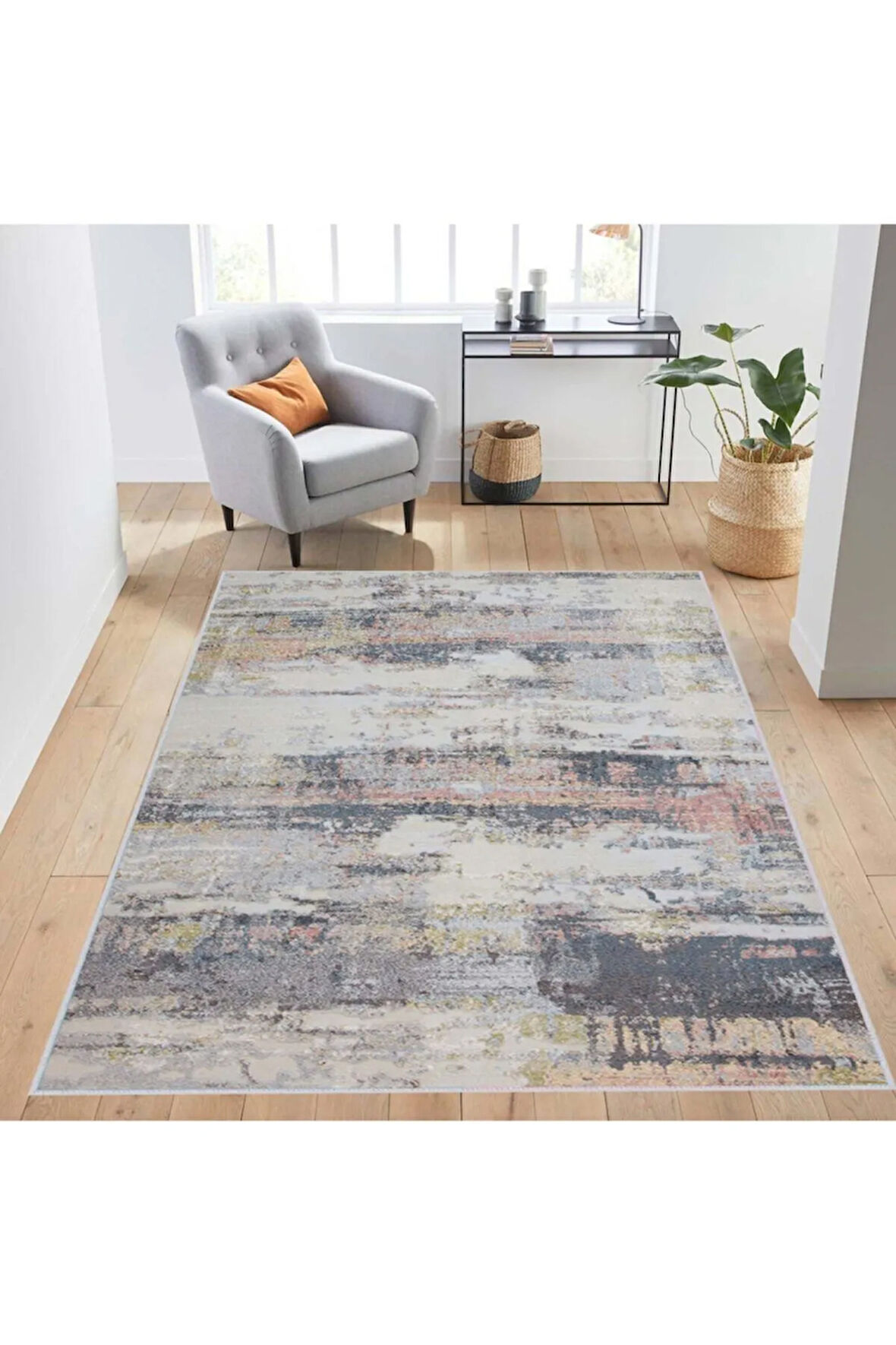 Dijital Baskı Yıkanabilir Kaymaz Taban Salon Halısı Ve Yolluk RVG1445