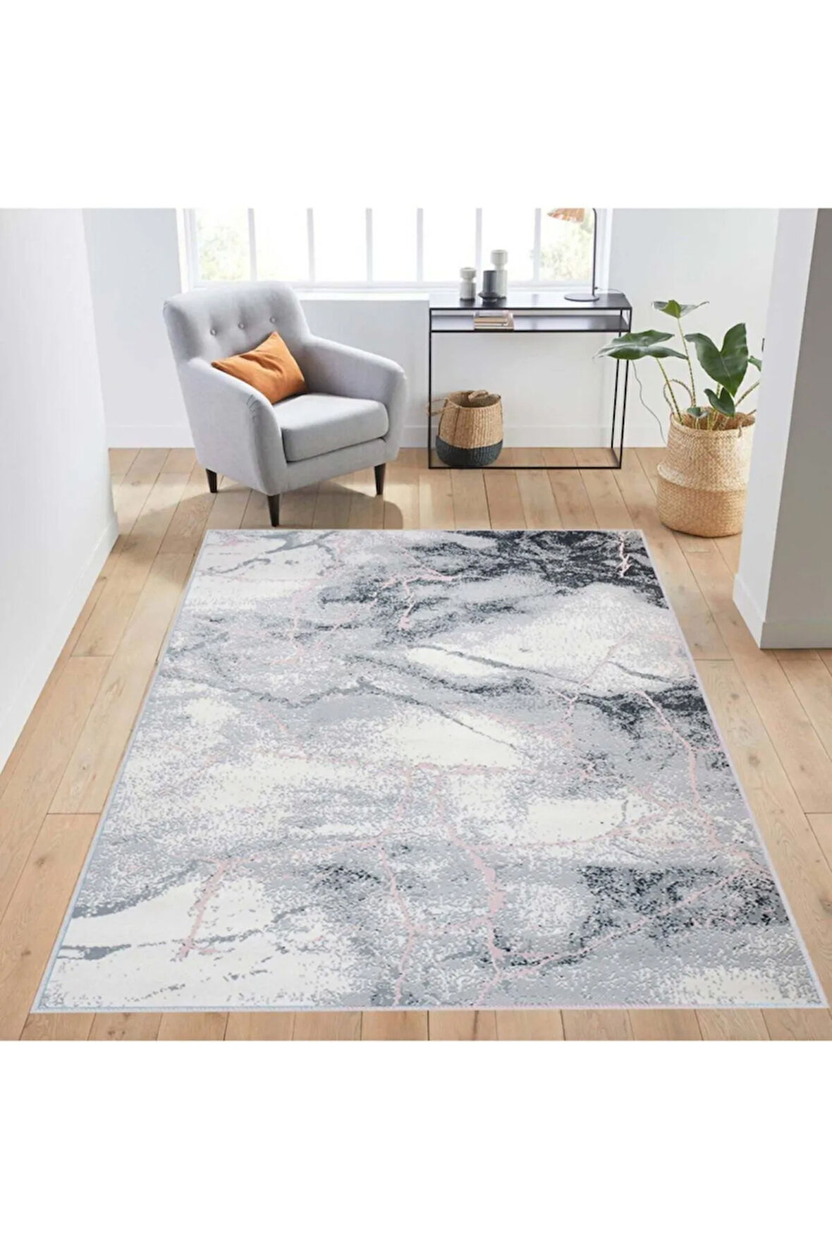 Dijital Baskı Yıkanabilir Kaymaz Taban Salon Halısı Ve Yolluk RVG1447