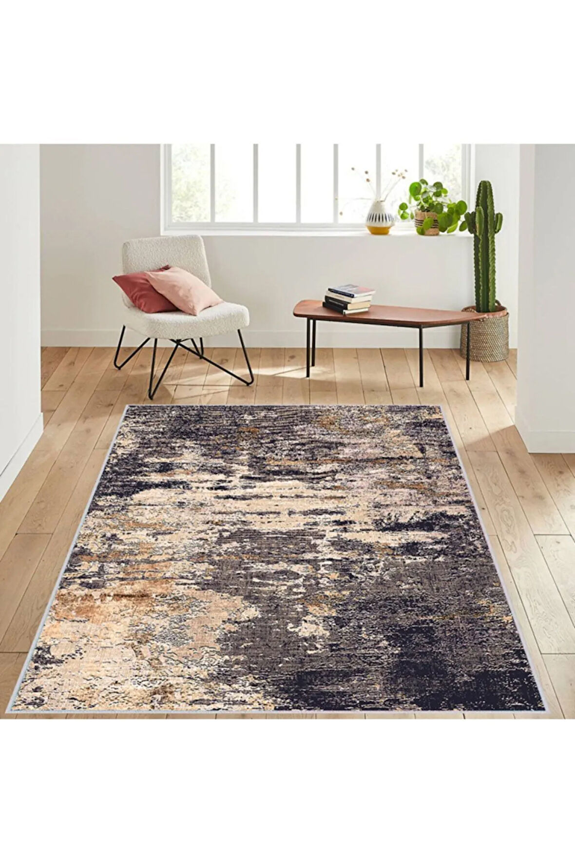 Dijital Baskı Yıkanabilir Kaymaz Taban Salon Halısı Ve Yolluk RVG1492