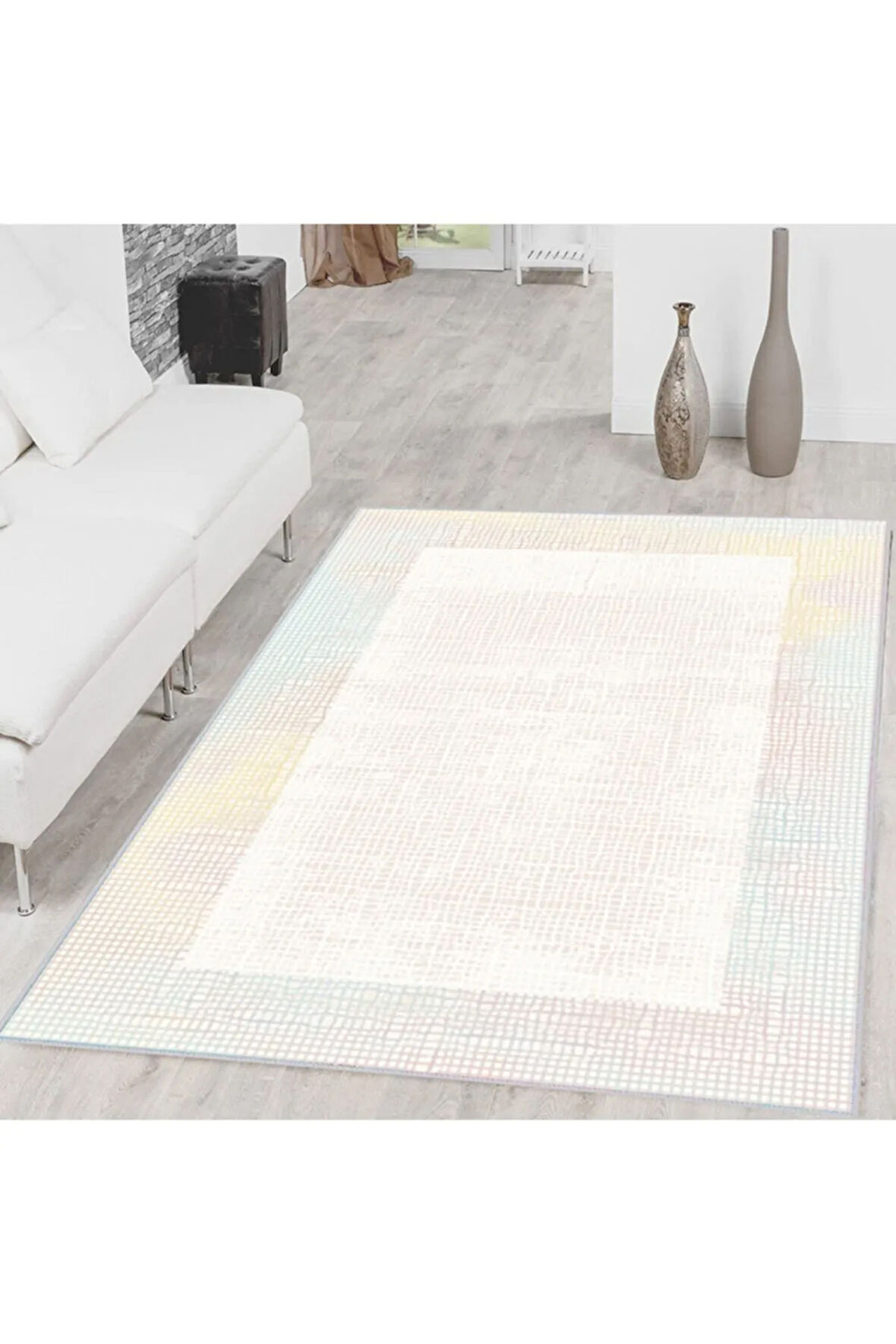 Dijital Baskı Yıkanabilir Kaymaz Taban Salon Halısı Ve Yolluk RVG1506-HT033