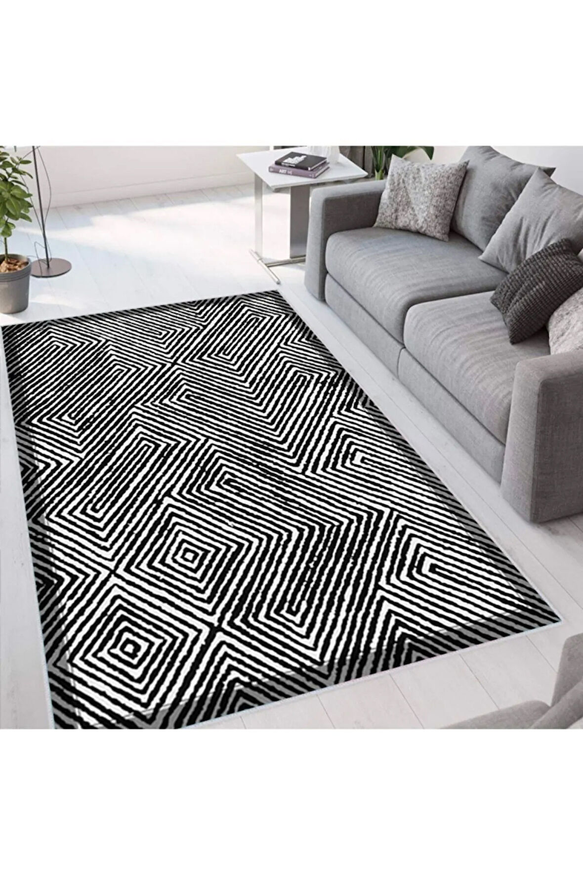 Dijital Baskı Yıkanabilir Kaymaz Taban Salon Halısı Ve Yolluk RVG1531-HT156