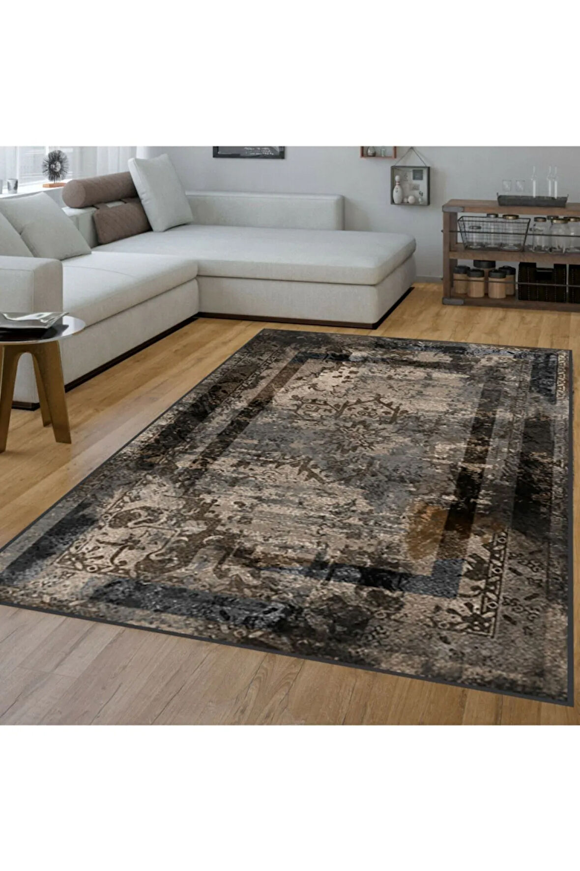 Dijital Baskı Yıkanabilir Kaymaz Taban Salon Halısı Ve Yolluk RVG1548-SD280