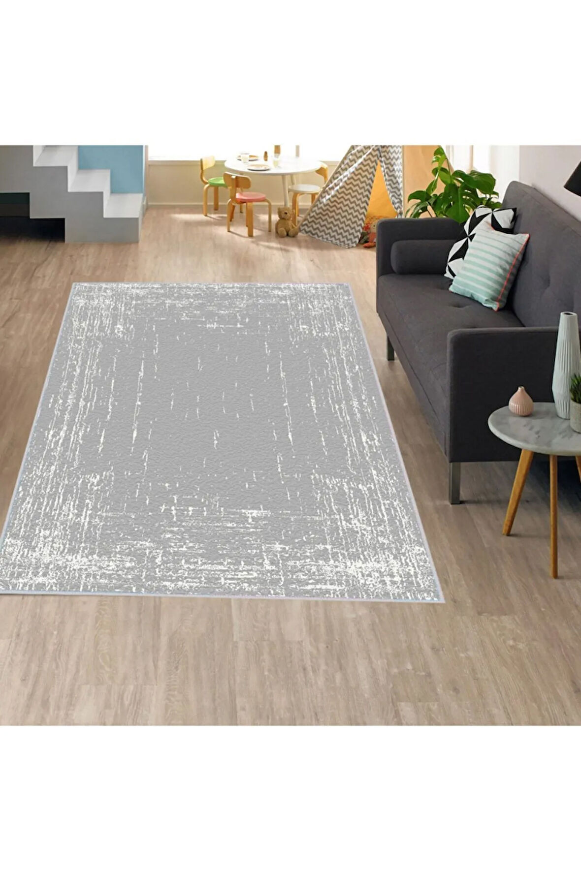 Dijital Baskı Yıkanabilir Kaymaz Taban Salon Halısı Ve Yolluk RVG1613