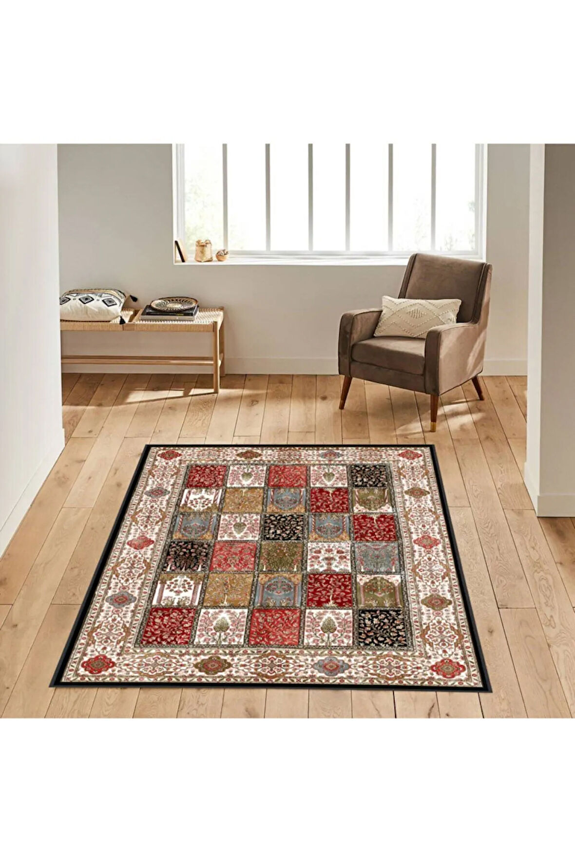 Dijital Baskı Yıkanabilir Kaymaz Taban Salon Halısı Ve Yolluk RVG1631