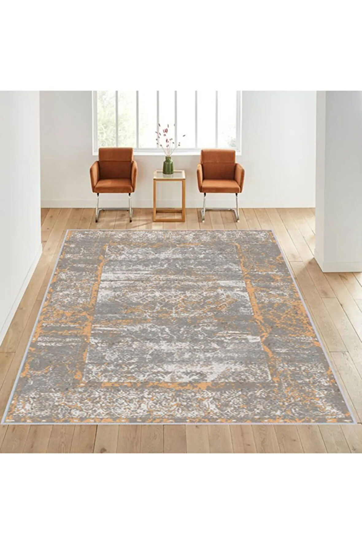 Dijital Baskı Yıkanabilir Kaymaz Taban Salon Halısı Ve Yolluk RVG1641-HT444