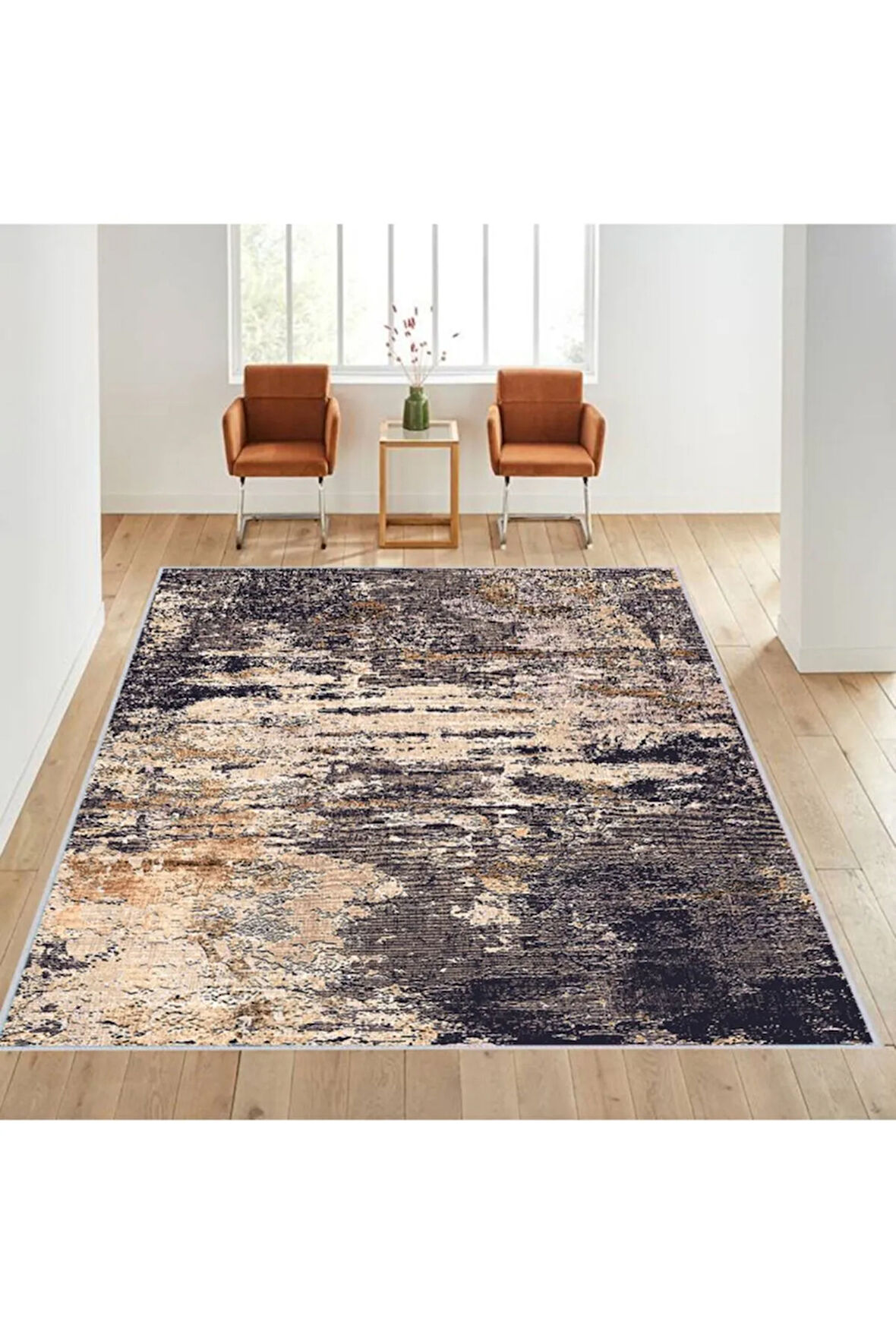 Dijital Baskı Yıkanabilir Kaymaz Taban Salon Halısı Ve Yolluk RVG1649