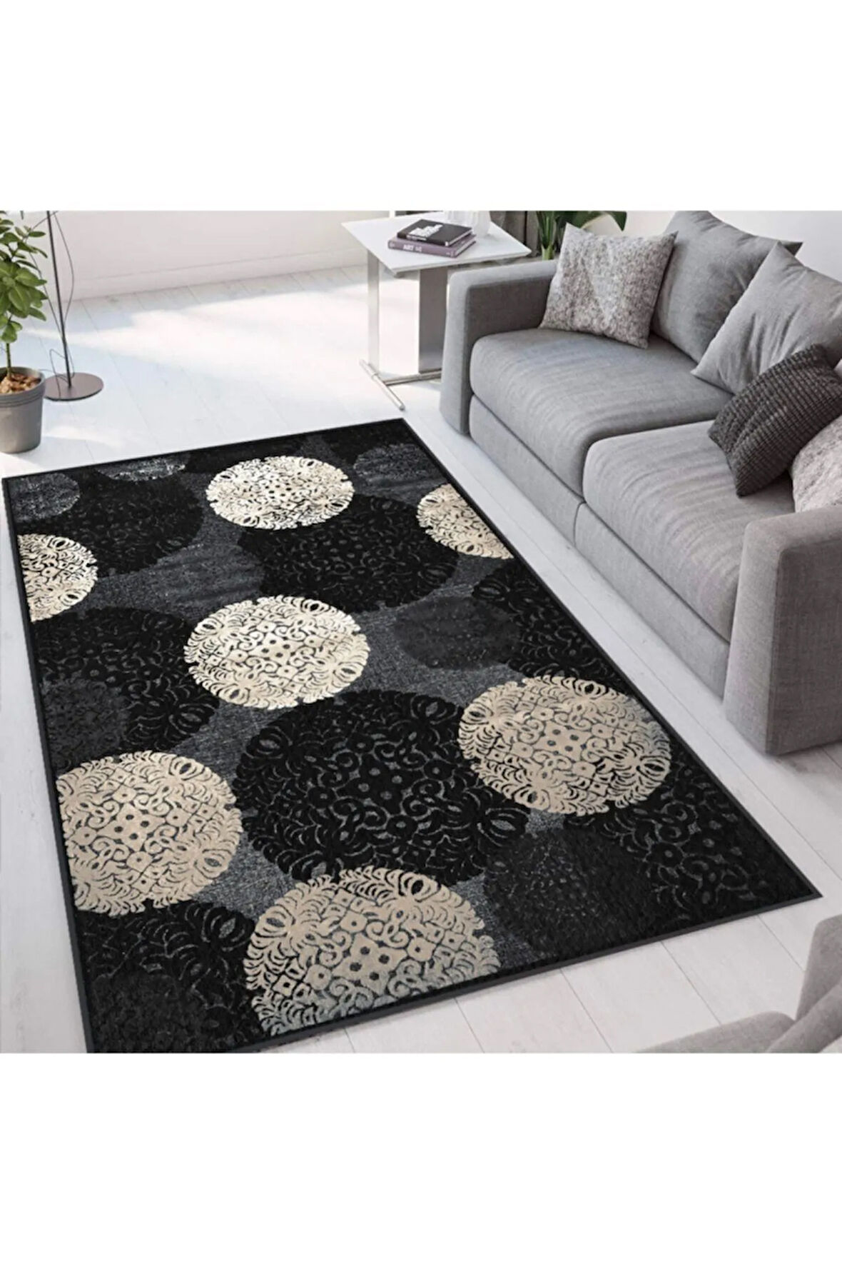 Dijital Baskı Yıkanabilir Kaymaz Taban Salon Halısı Ve Yolluk RVG1658