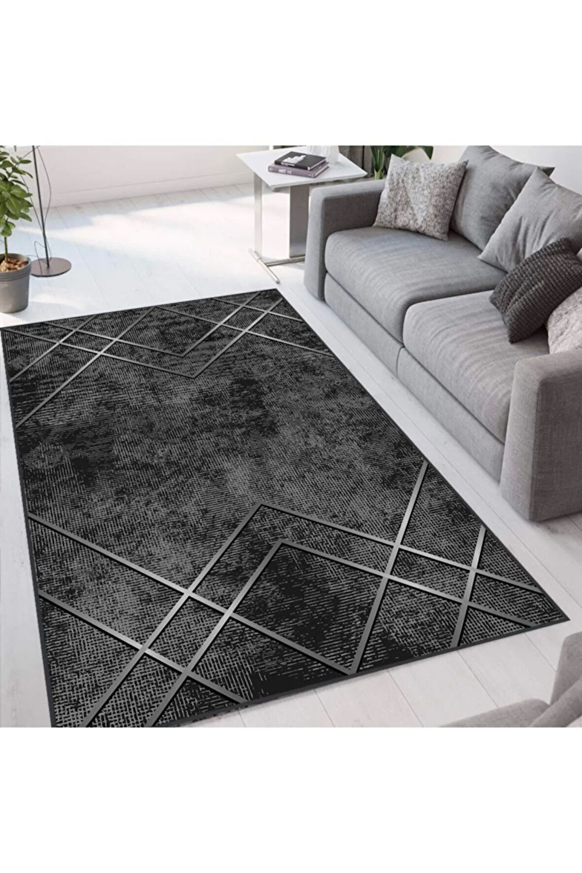 Dijital Baskı Yıkanabilir Kaymaz Taban Salon Halısı Ve Yolluk RVG1668