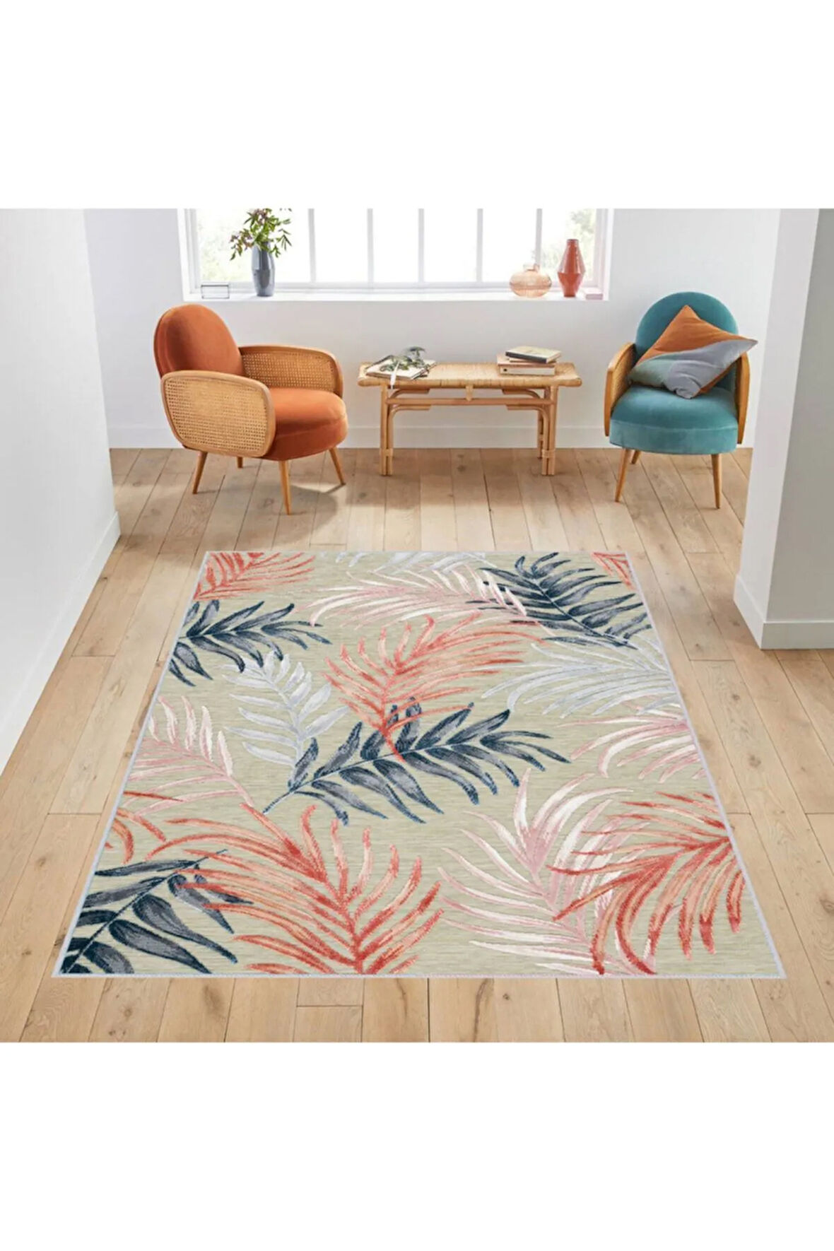 Dijital Baskı Yıkanabilir Kaymaz Taban Salon Halısı Ve Yolluk RVG1775