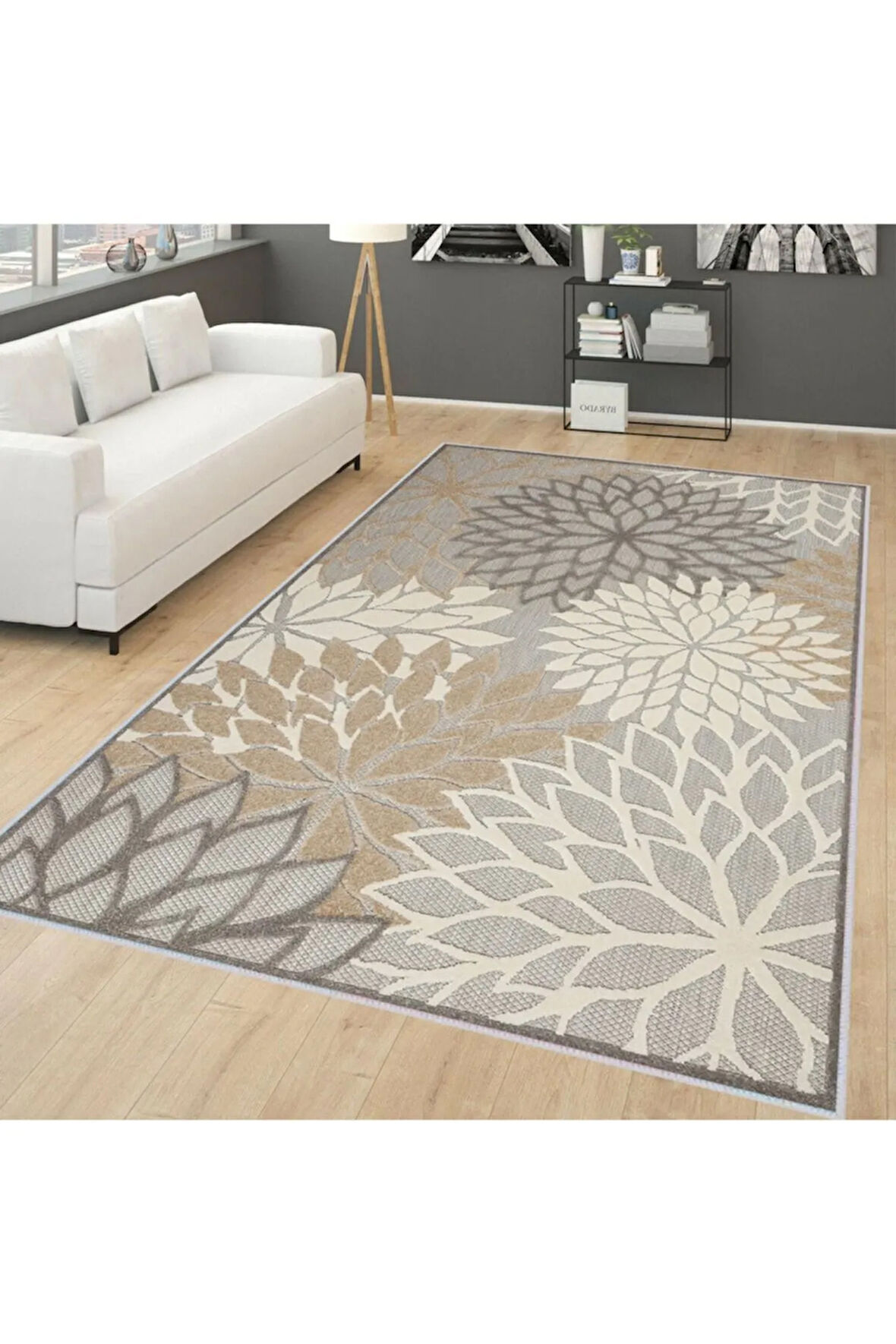 Dijital Baskı Yıkanabilir Kaymaz Taban Salon Halısı Ve Yolluk RVG1777