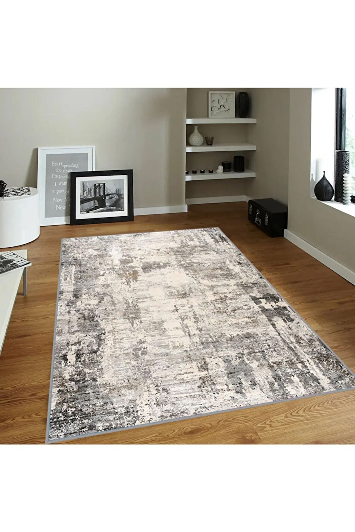 Dijital Baskı Yıkanabilir Kaymaz Taban Salon Halısı Ve Yolluk RVG1824