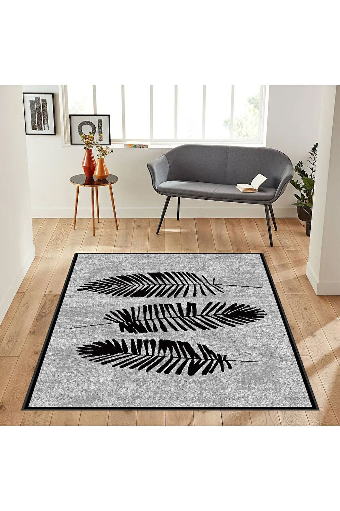 Dijital Baskı Yıkanabilir Kaymaz Taban Salon Halısı Ve Yolluk RVG1861-SM185