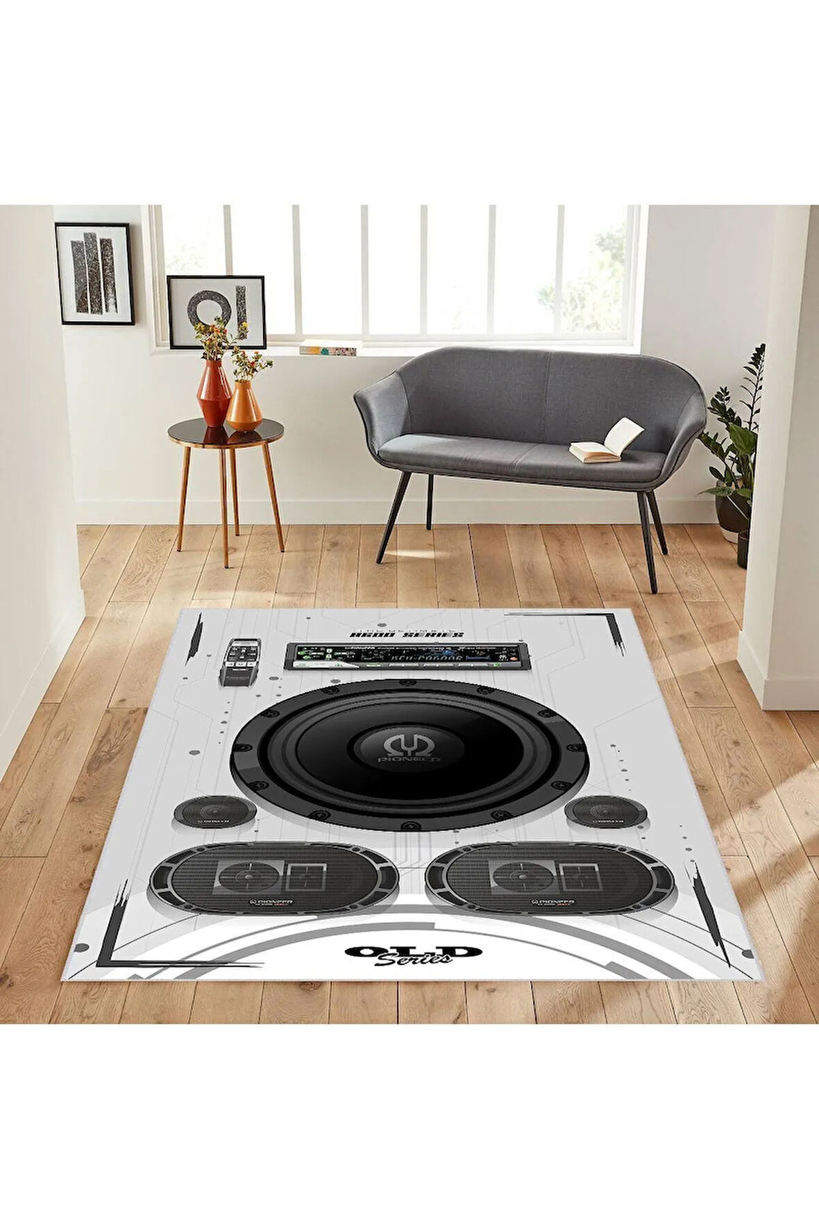 Dijital Baskı Yıkanabilir Kaymaz Taban Salon Halısı Ve Yolluk RVG1867-SD408