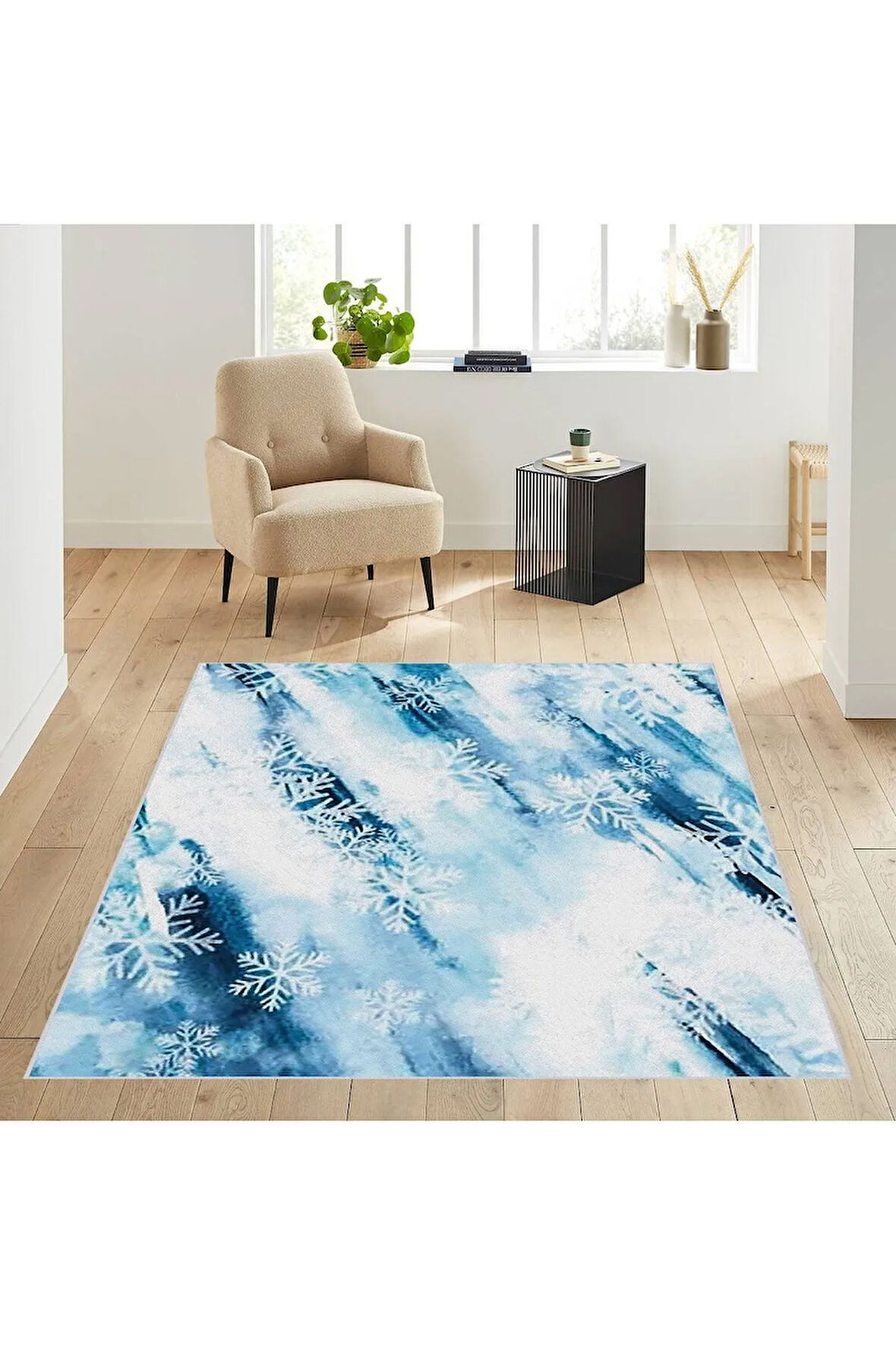 Dijital Baskı Yıkanabilir Kaymaz Taban Salon Halısı Ve Yolluk RVG1876-SM191