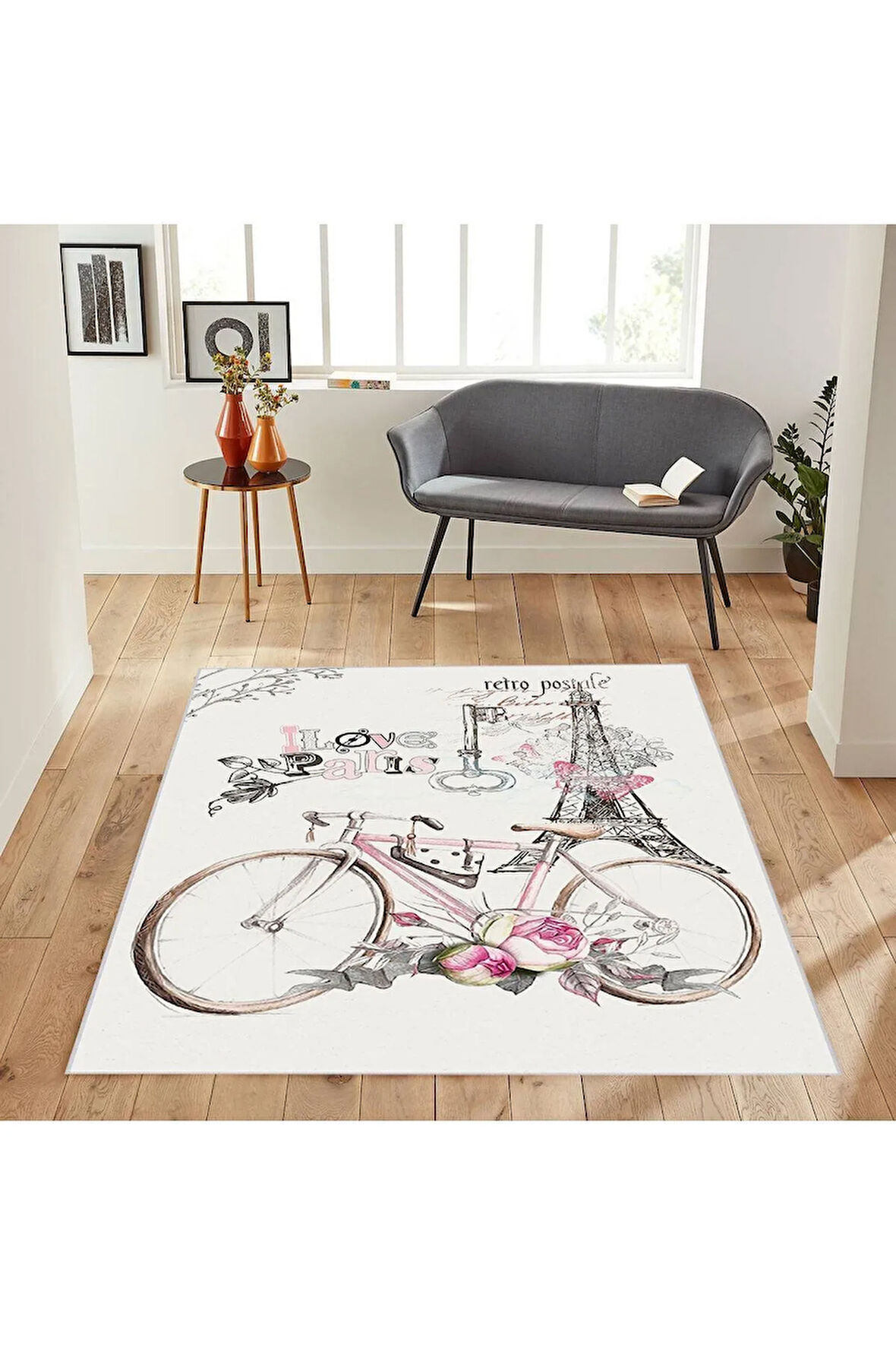 Dijital Baskı Yıkanabilir Kaymaz Taban Salon Halısı Ve Yolluk RVG1888-SD637