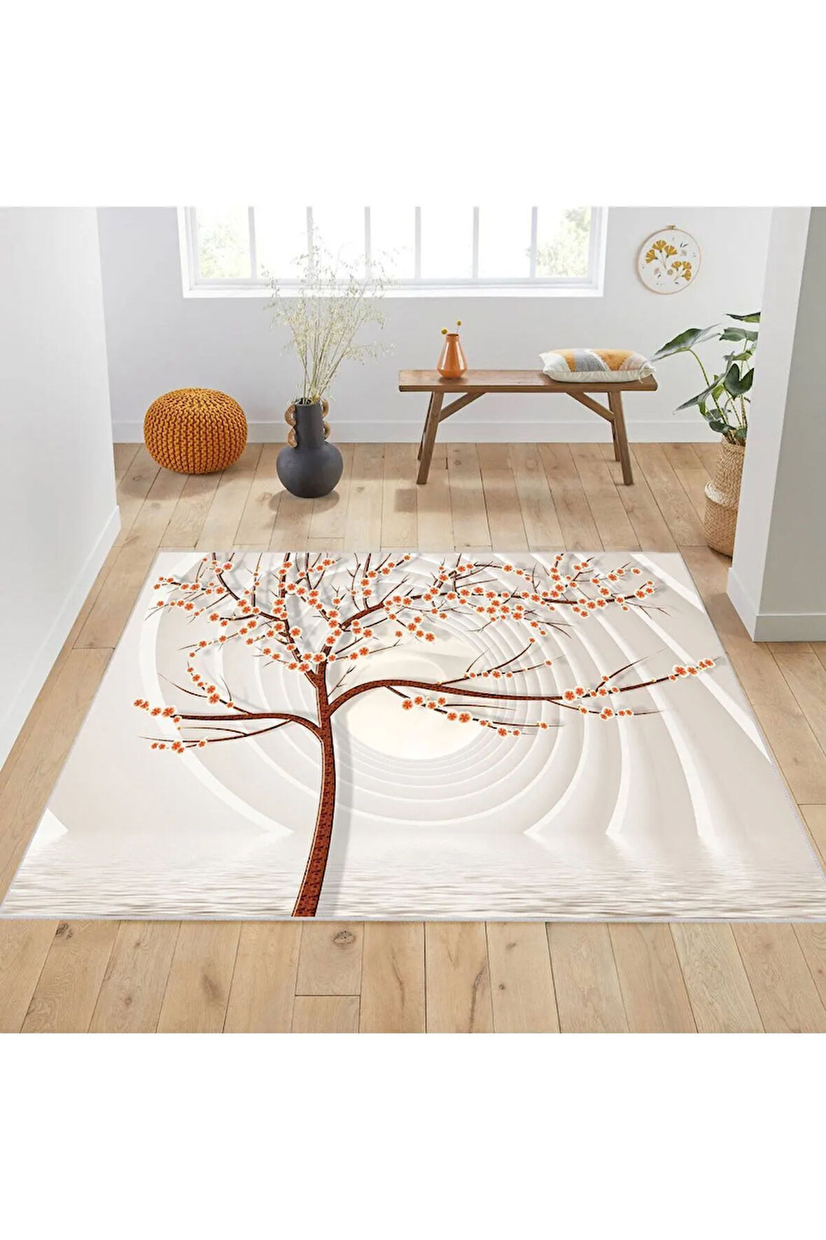 Dijital Baskı Yıkanabilir Kaymaz Taban Salon Halısı Ve Yolluk RVG1906-SM225