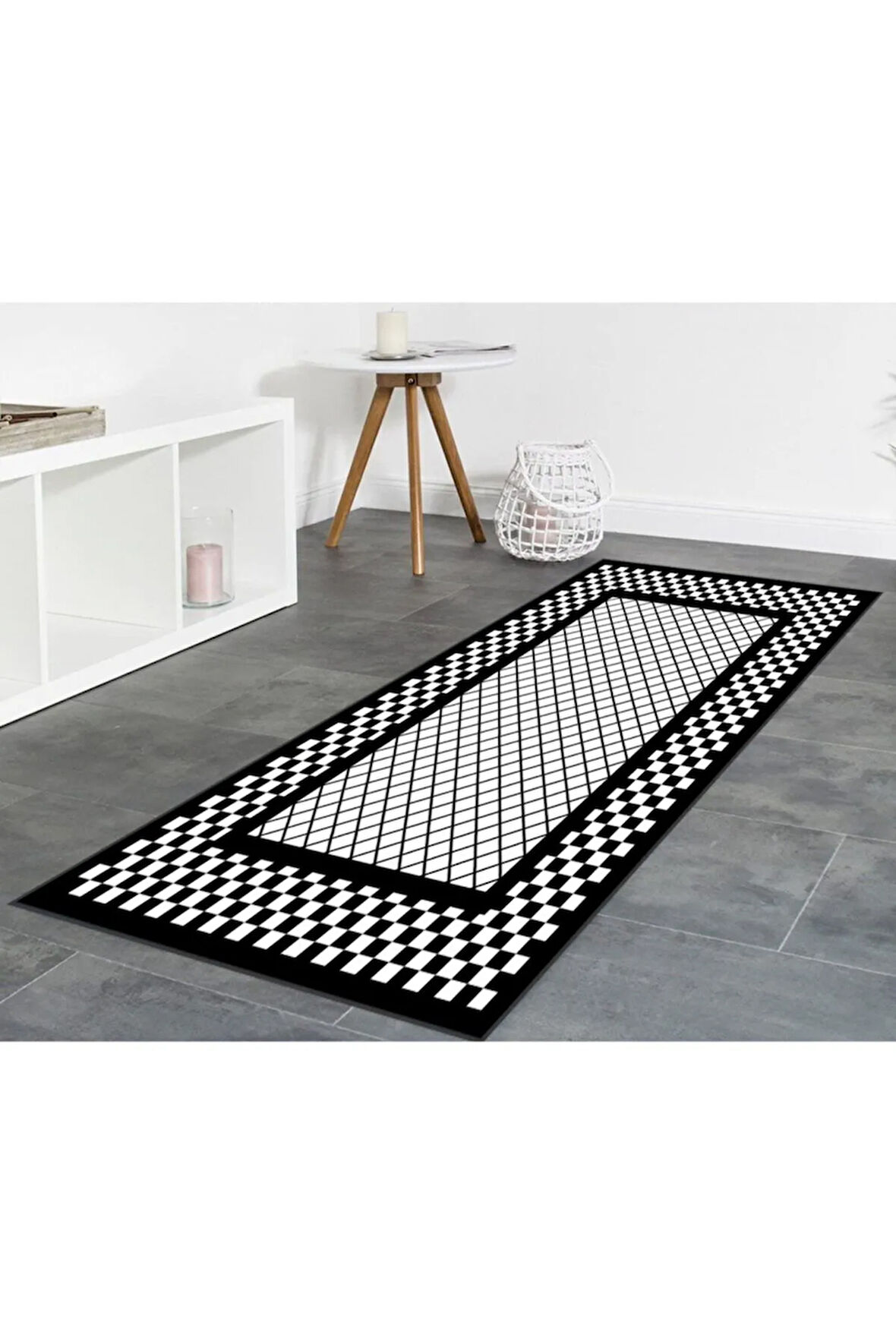 Dijital Baskı Yıkanabilir Kaymaz Taban Mutfak Halısı Ve Yolluk RVG2012